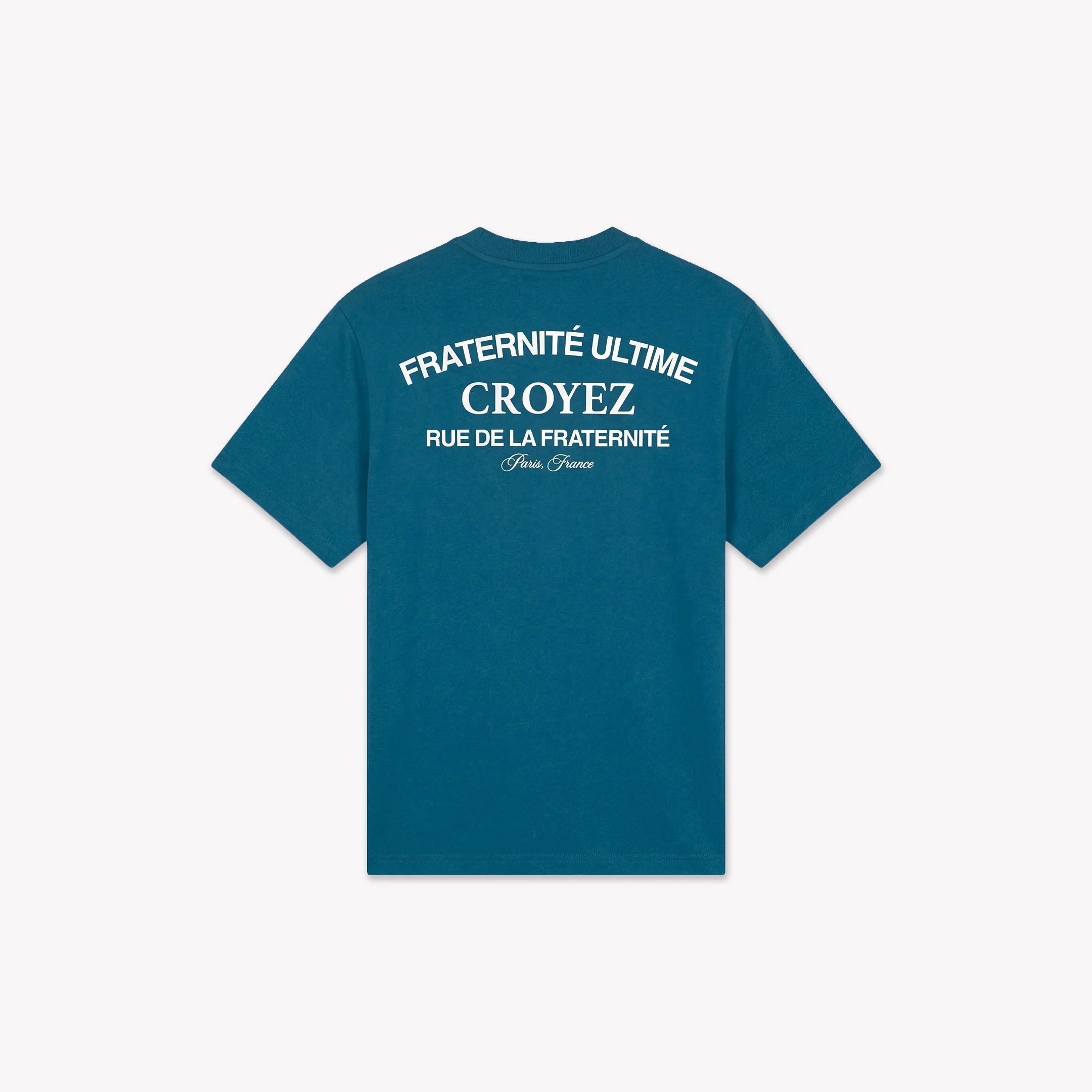 Croyez Original Fraternite T-Shirt | Dark Teal - Image 2