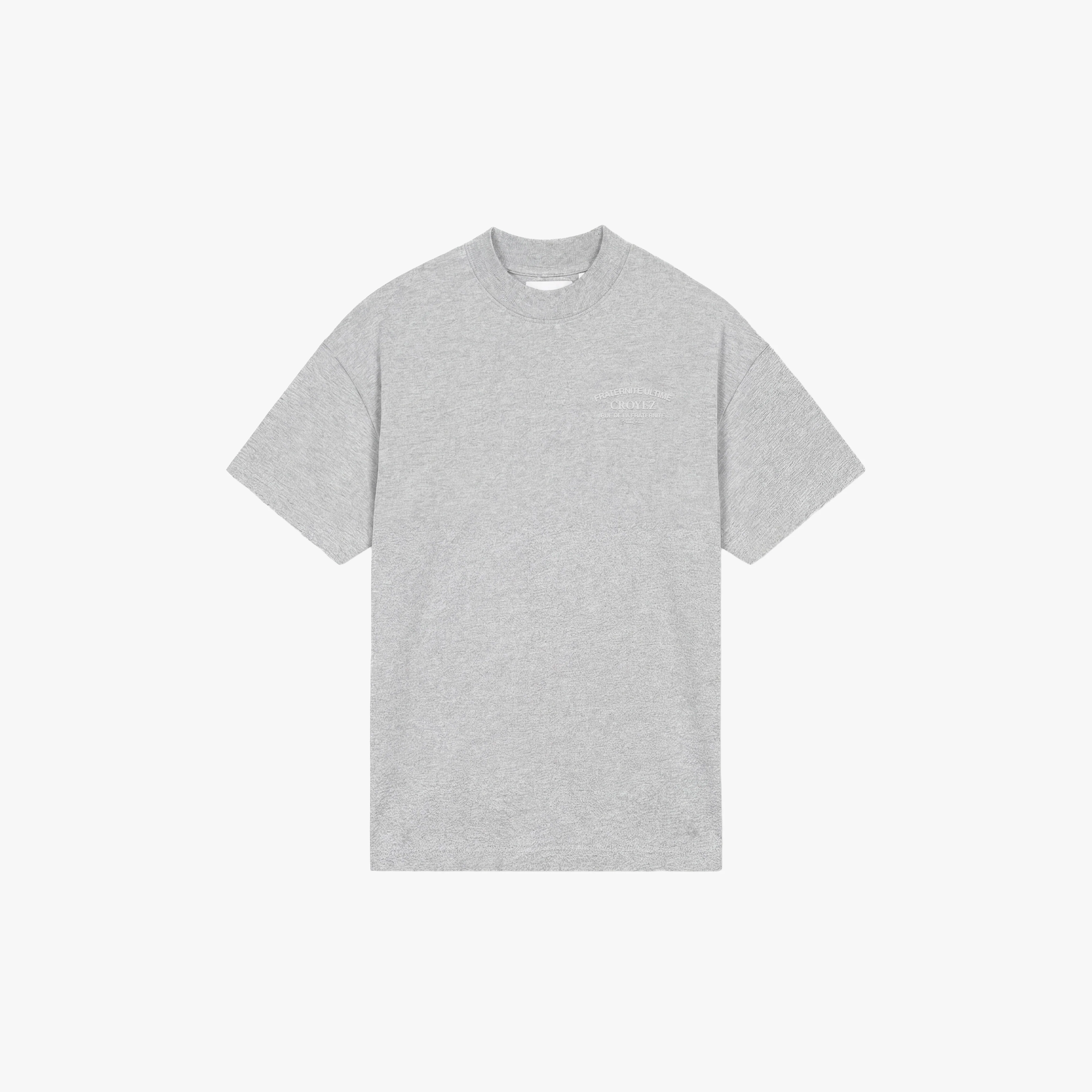Croyez Original Fraternite T-Shirt | Grey Melange