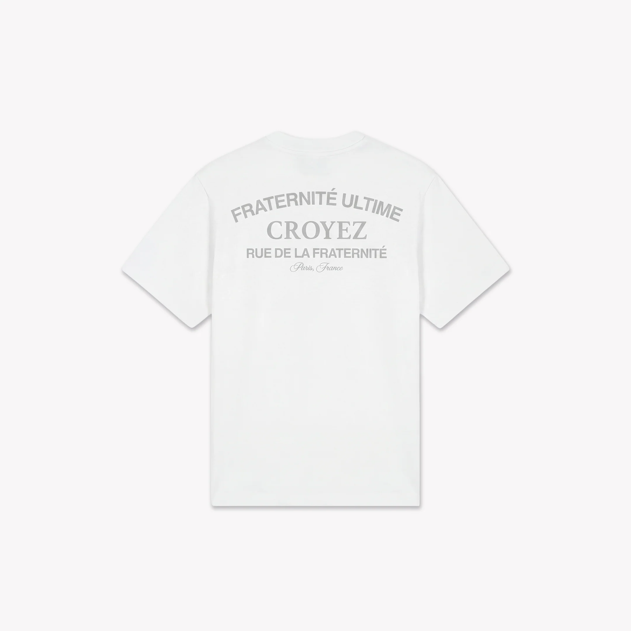 Croyez Original Fraternite T-Shirt | White - Image 2