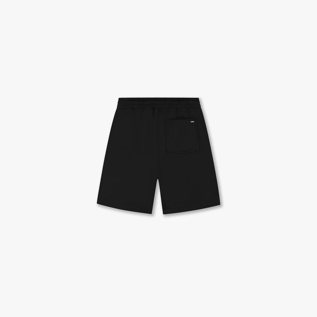Croyez Overlay Fraternite Shorts | Black - Image 2