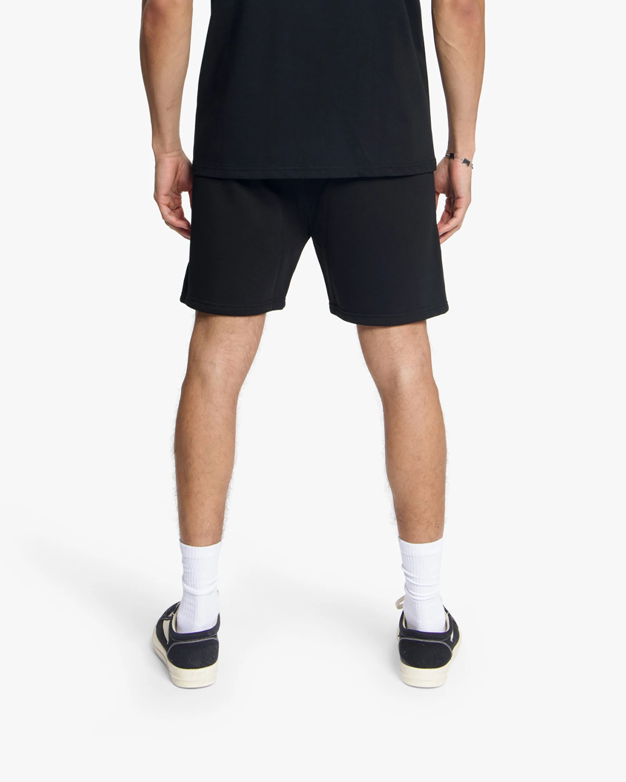 Croyez Overlay Fraternite Shorts | Black - Image 4