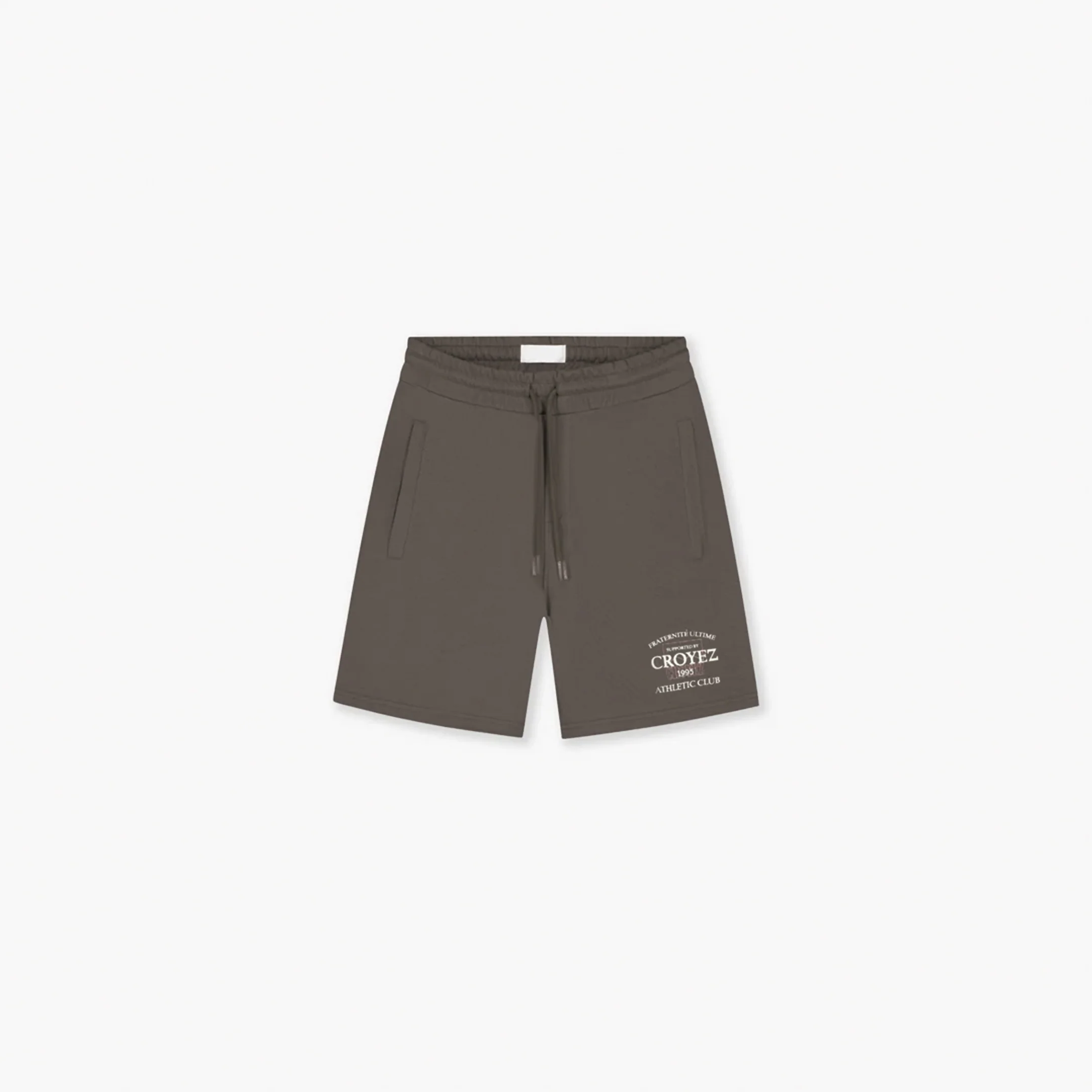 Croyez Overlay Fraternite Shorts | Washed Brown