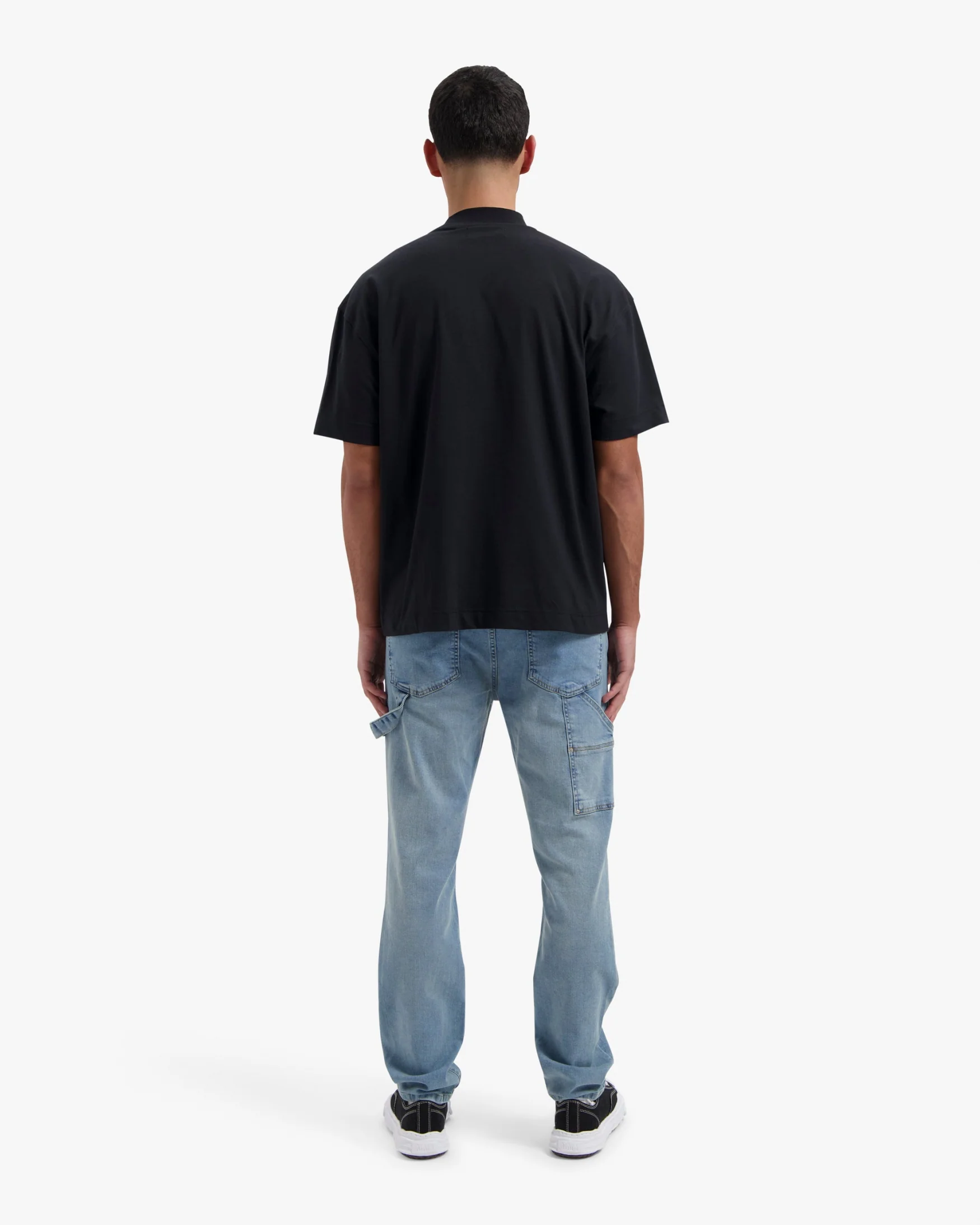 CROYEZ OVERSIZED FUNDAMENTAL T-SHIRT | BLACK - Image 8