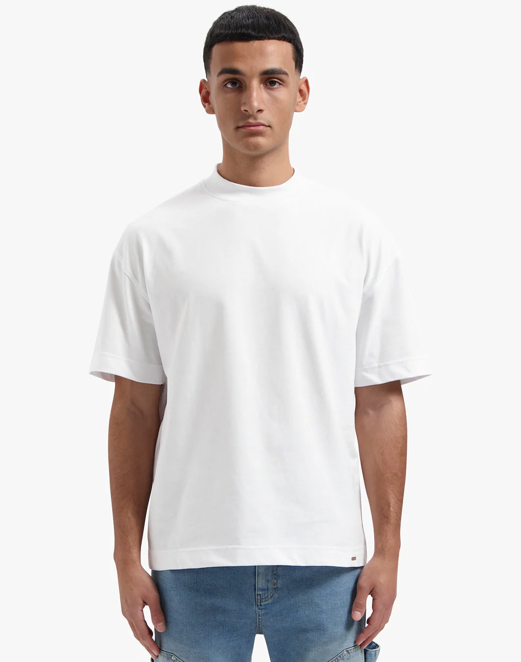 CROYEZ OVERSIZED FUNDAMENTAL T-SHIRT | WHITE - Image 3