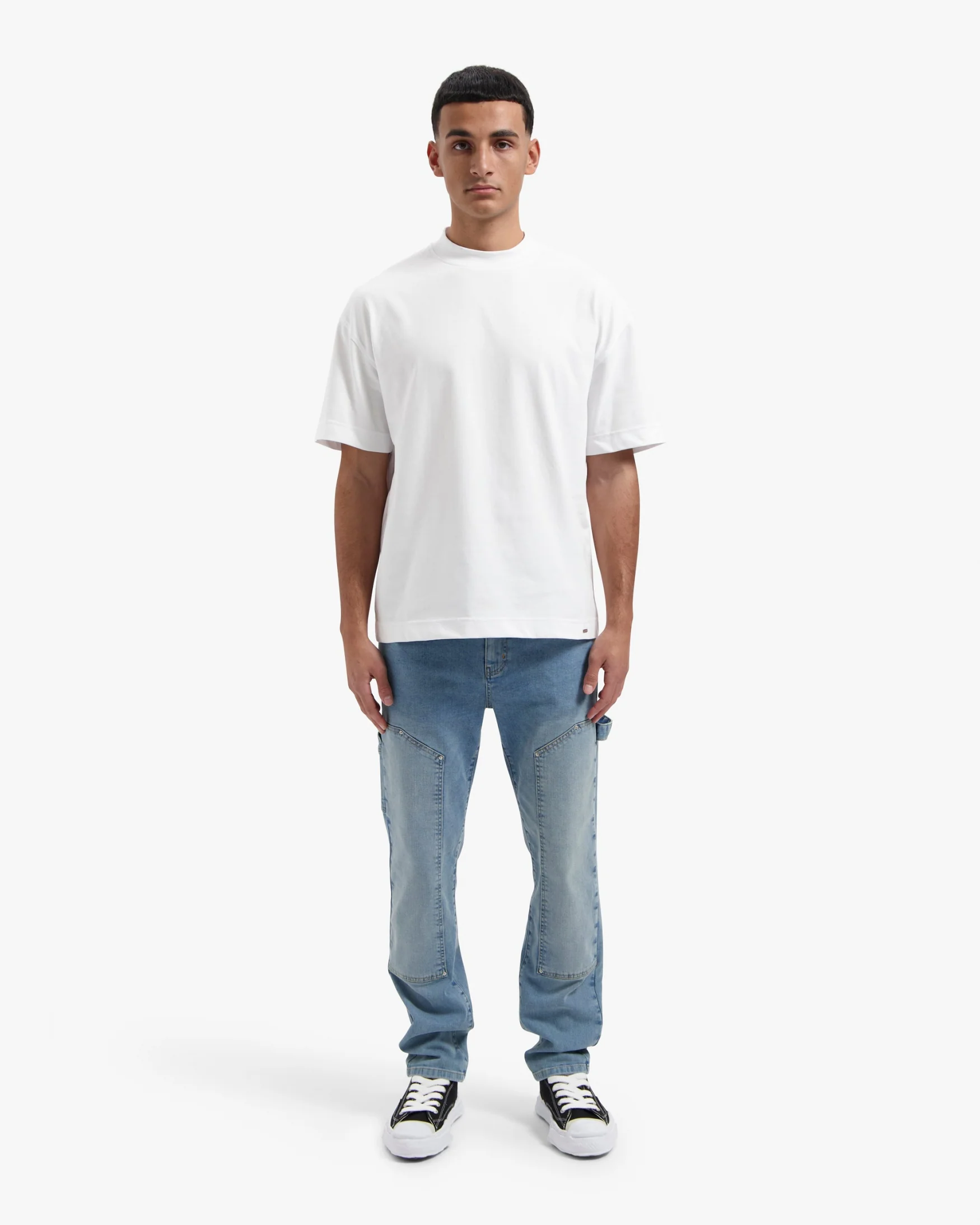 CROYEZ OVERSIZED FUNDAMENTAL T-SHIRT | WHITE - Image 7