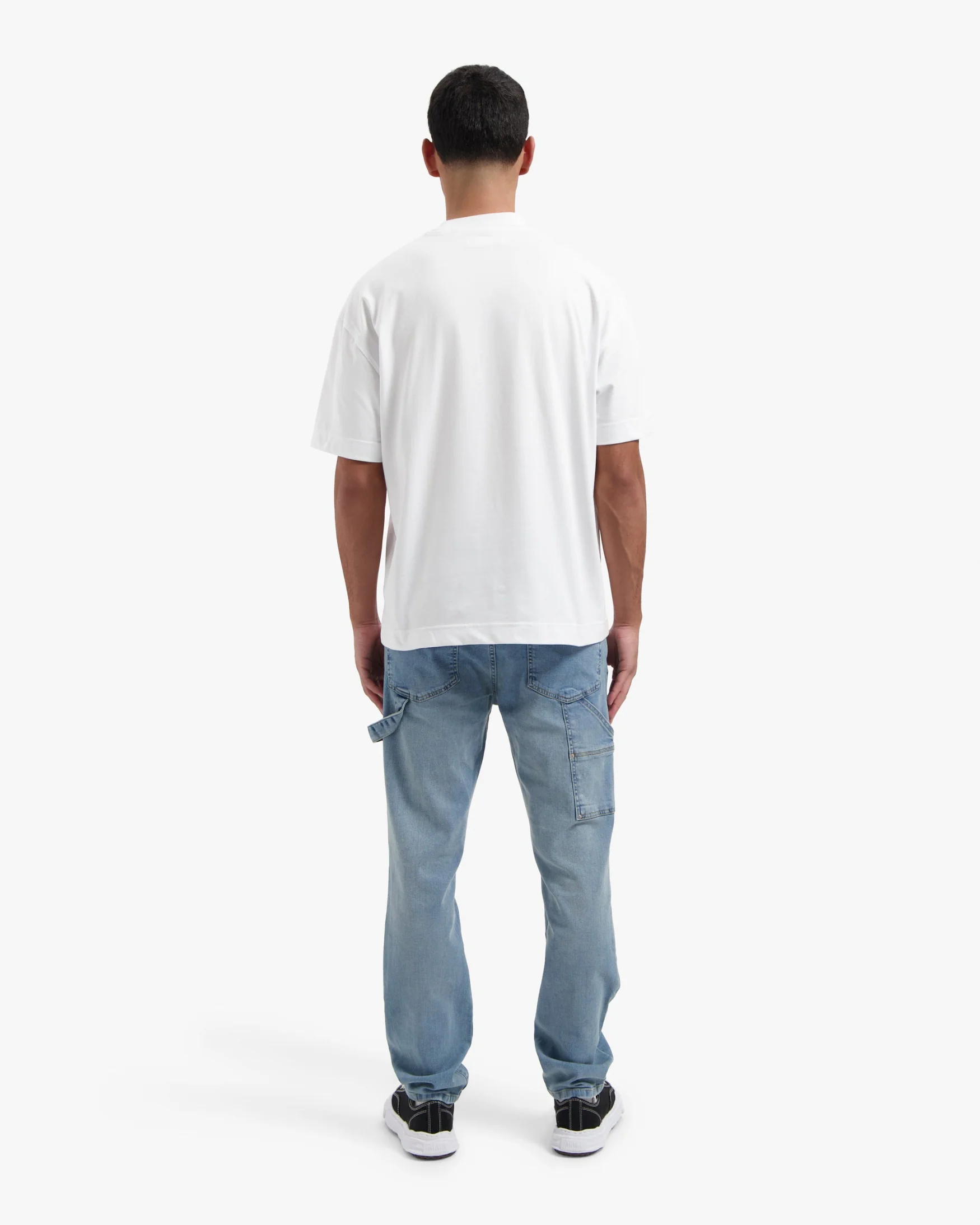 CROYEZ OVERSIZED FUNDAMENTAL T-SHIRT | WHITE - Image 8