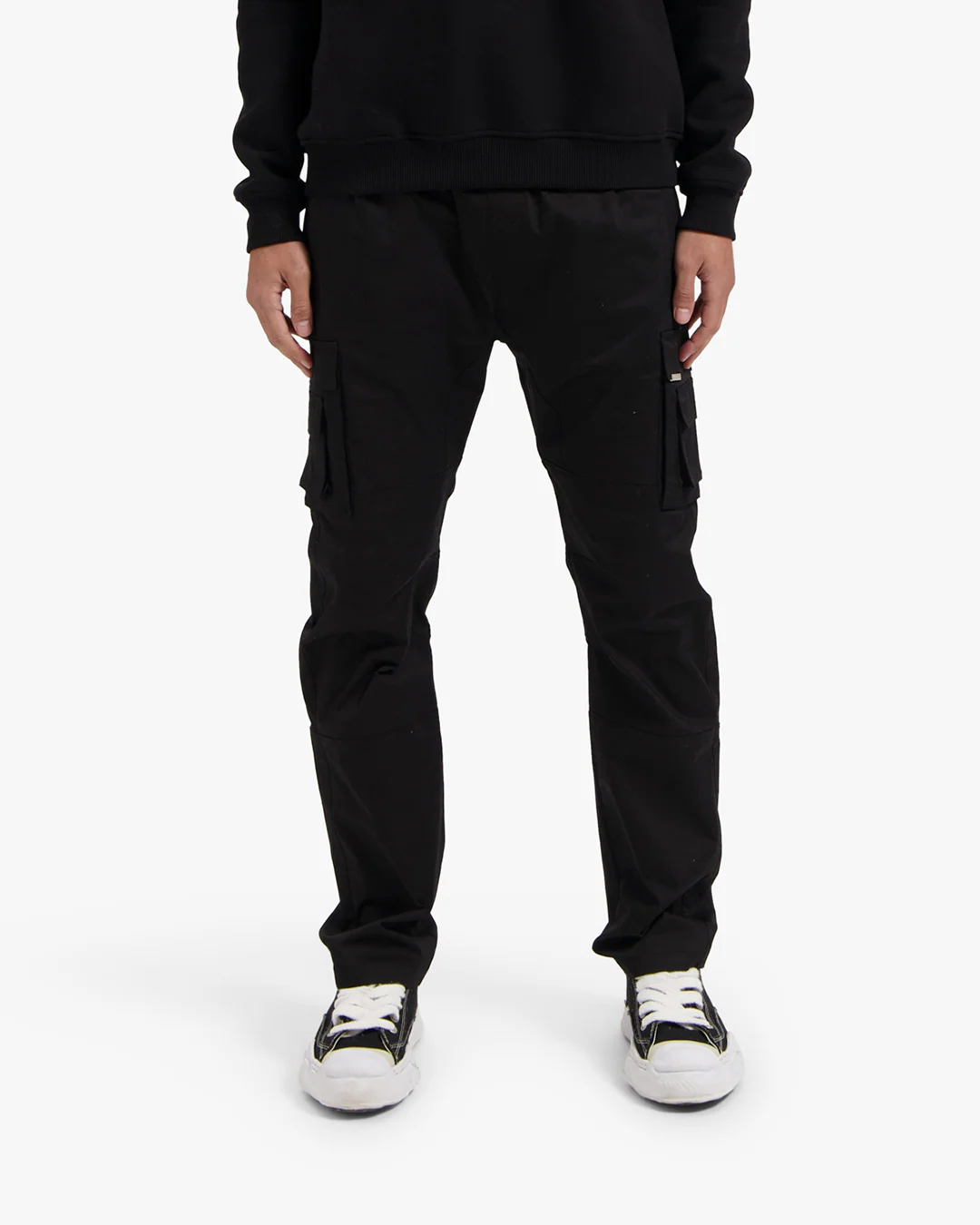 CROYEZ PARACHUTE CARGO PANTS | BLACK - Image 3