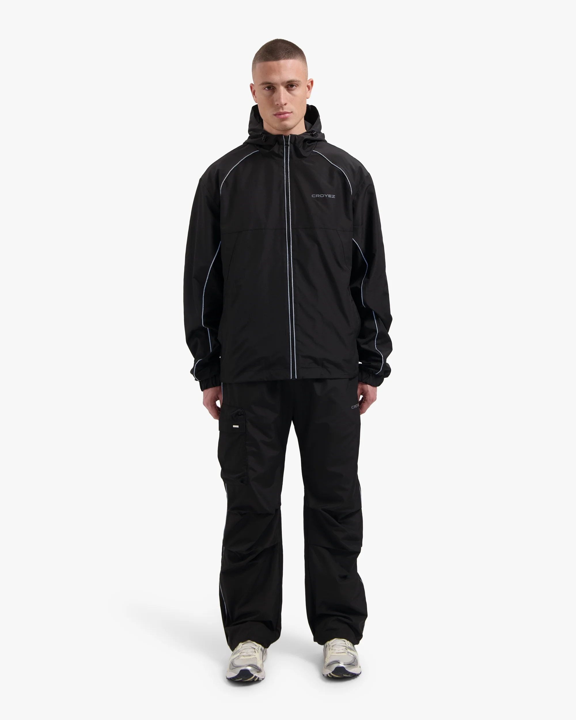 Croyez Parachute Ripstop Jacket | Black - Image 5