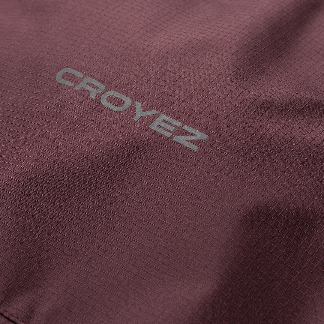 Croyez Parachute Ripstop Jacket | Burgundy - Image 7