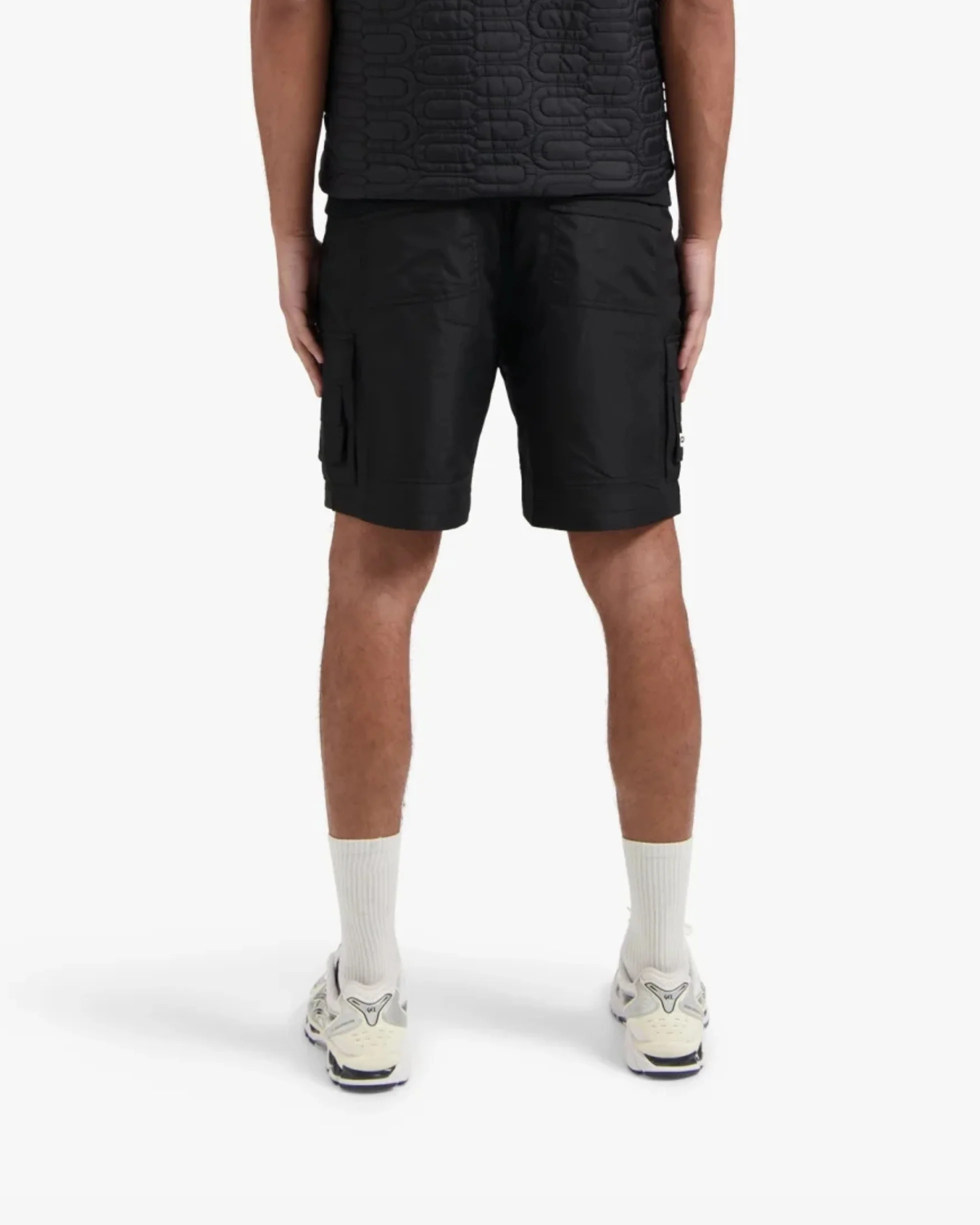CROYEZ PARACHUTE RIPSTOP SHORTS | BLACK - Image 4