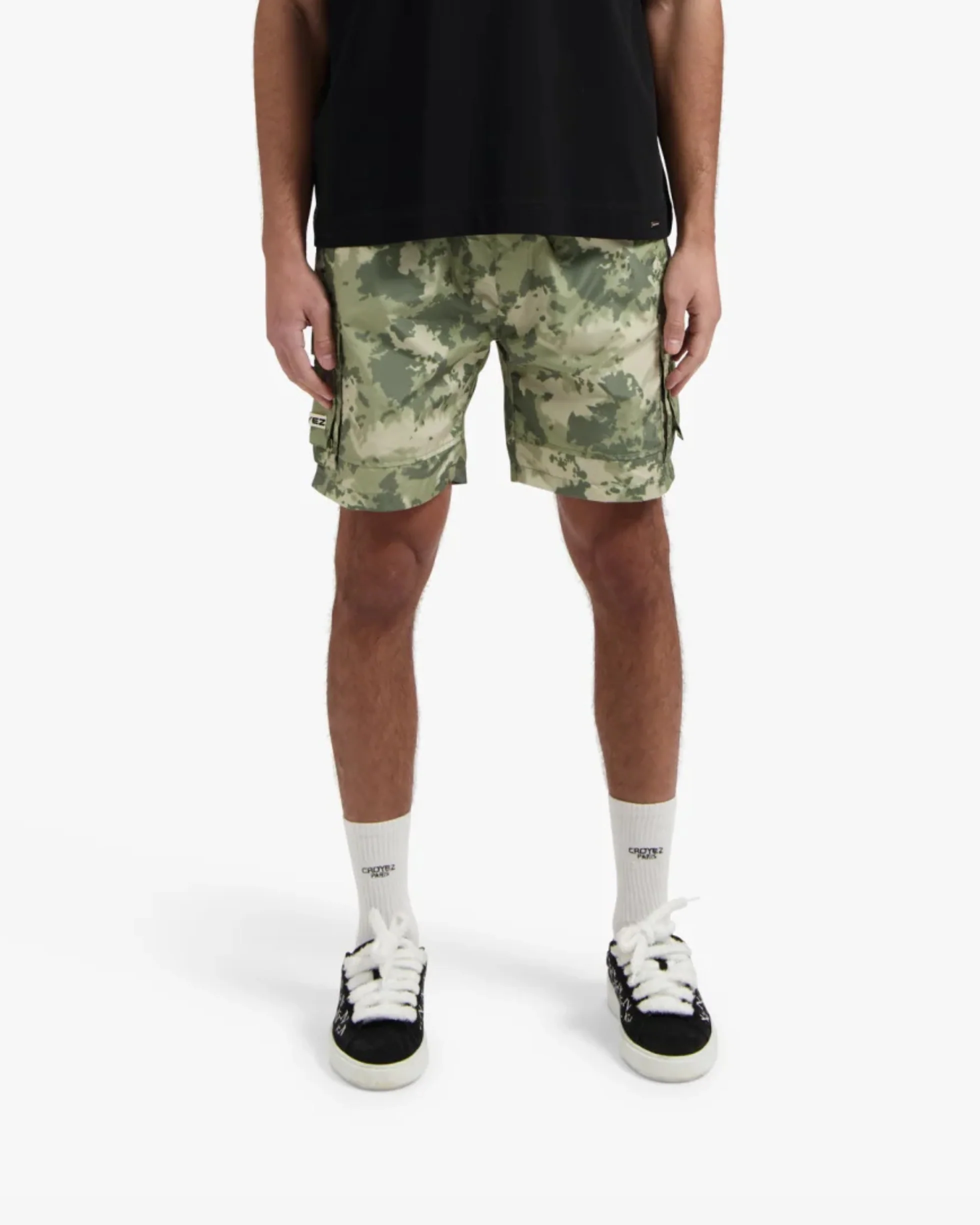 CROYEZ PARACHUTE RIPSTOP SHORTS | CAMO - Image 3