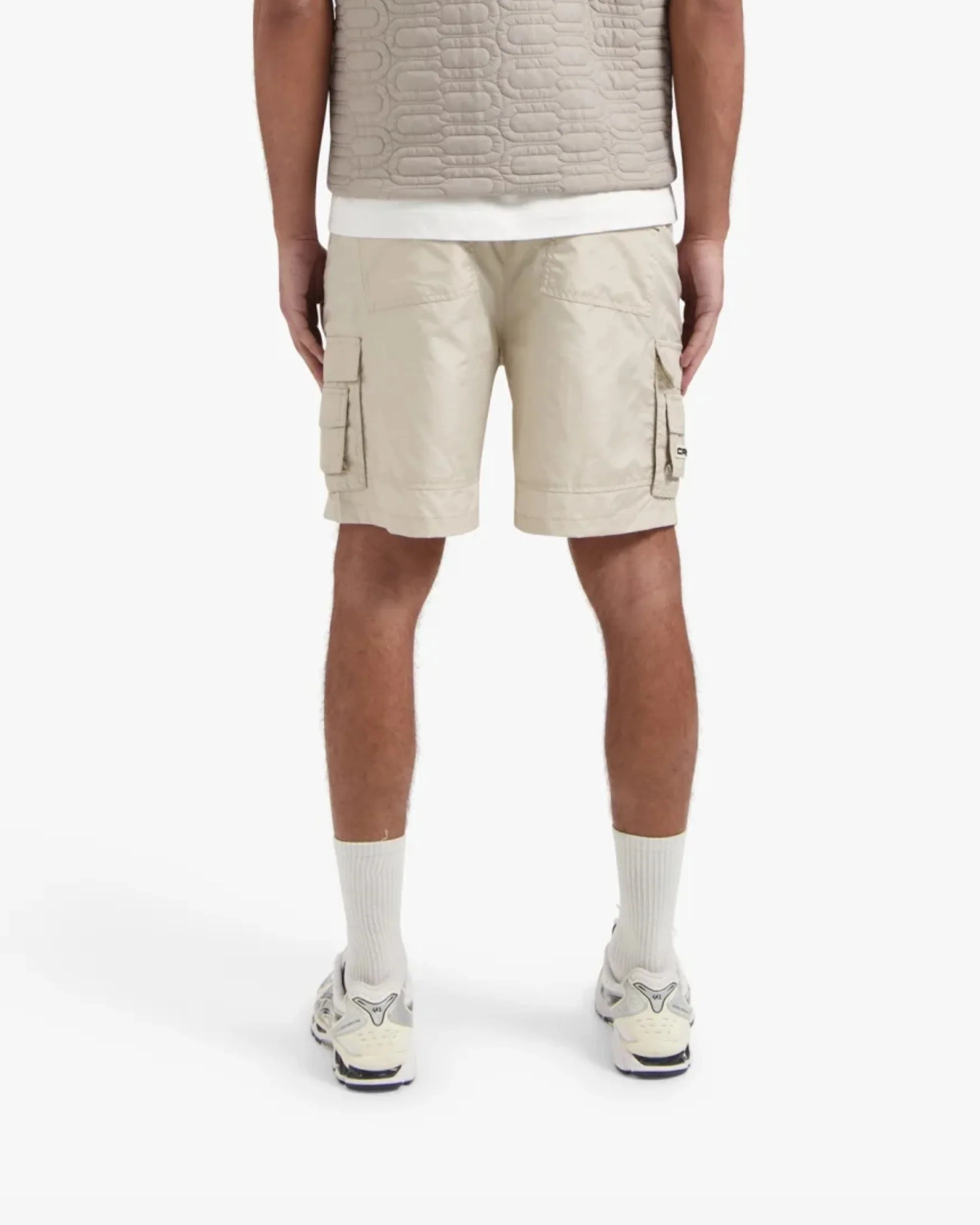 CROYEZ PARACHUTE RIPSTOP SHORTS | STONE - Image 4