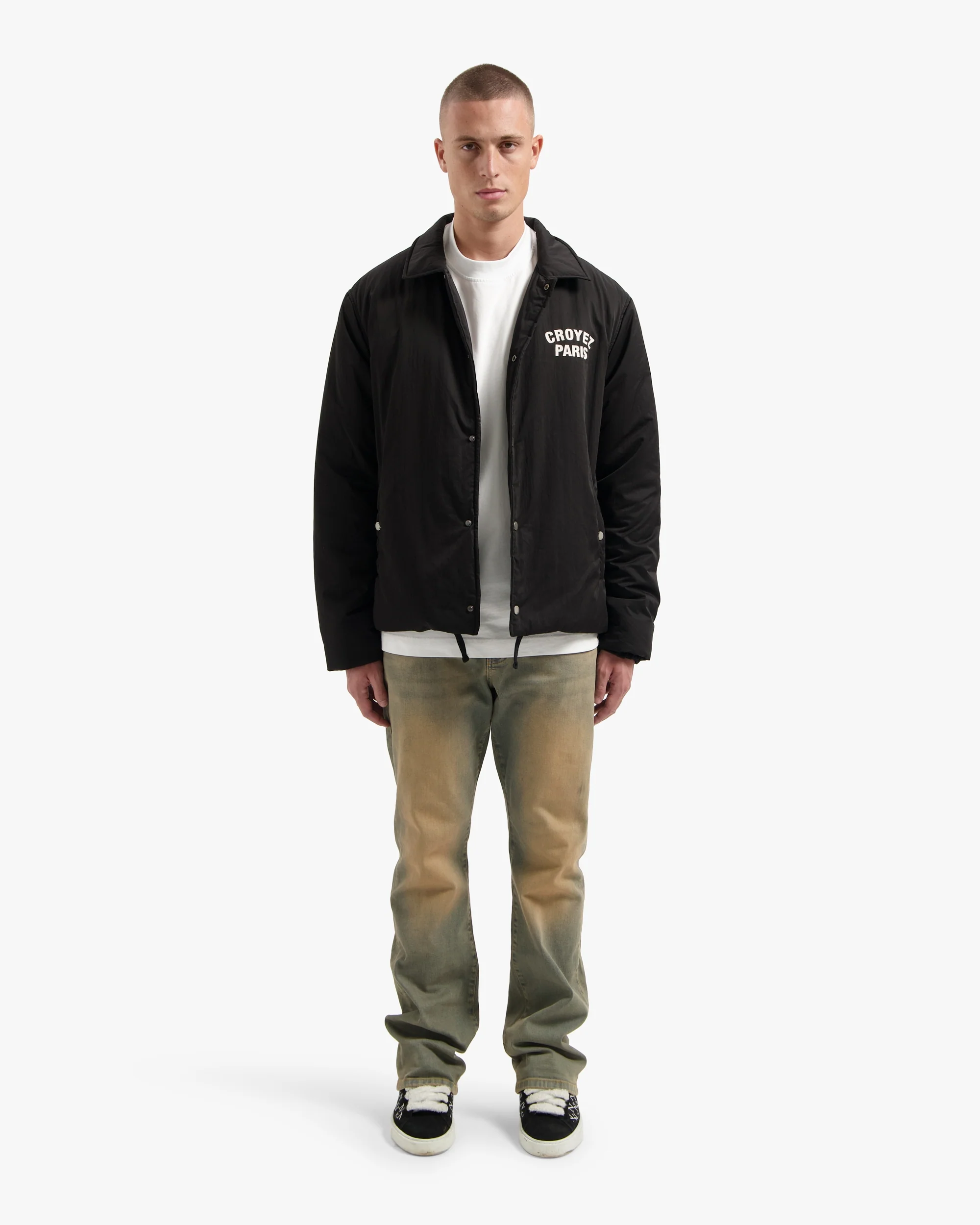 CROYEZ PARIS PADDED COACH JACKET | BLACK - Image 5