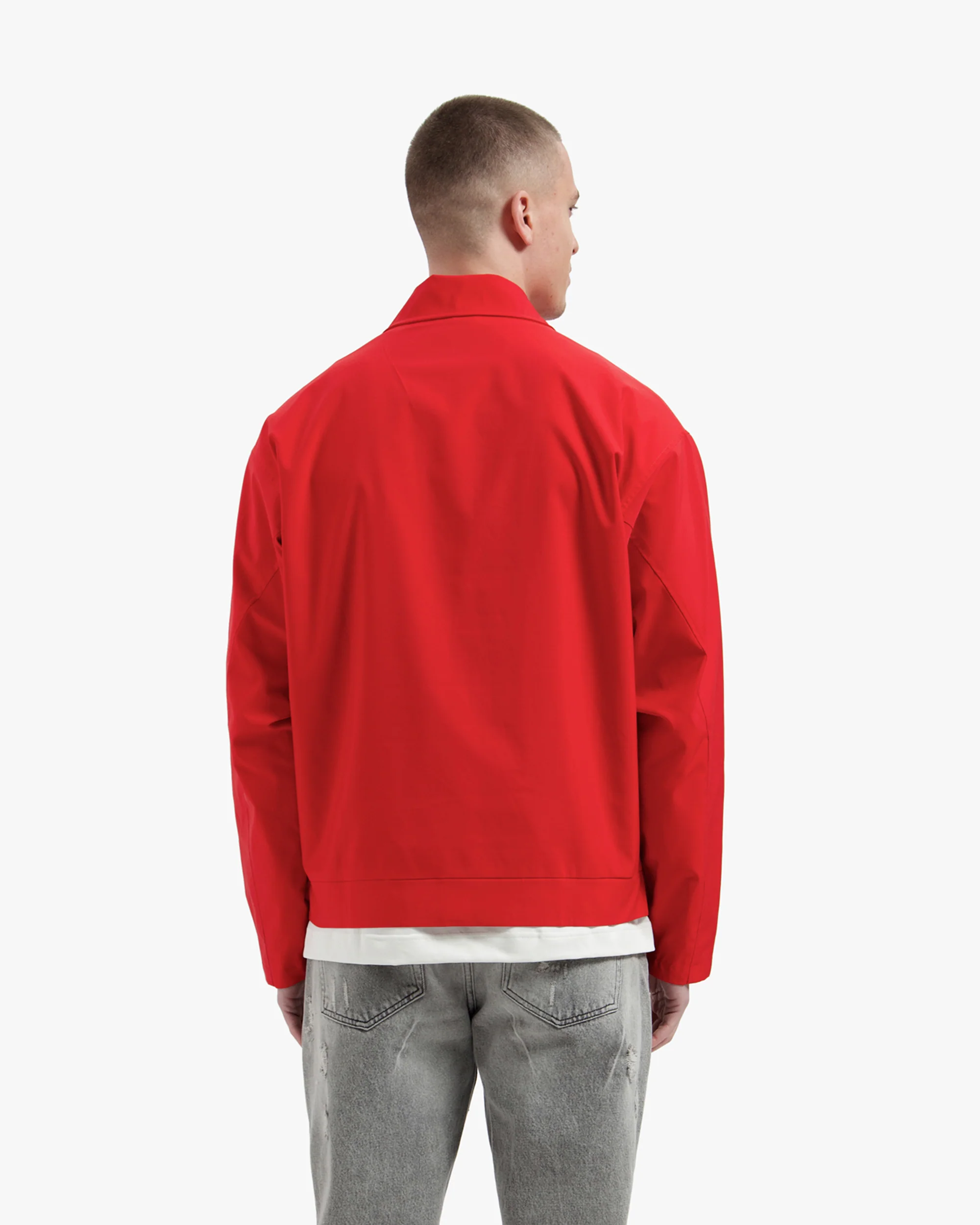 Croyez Patch Jacket | Red - Image 4