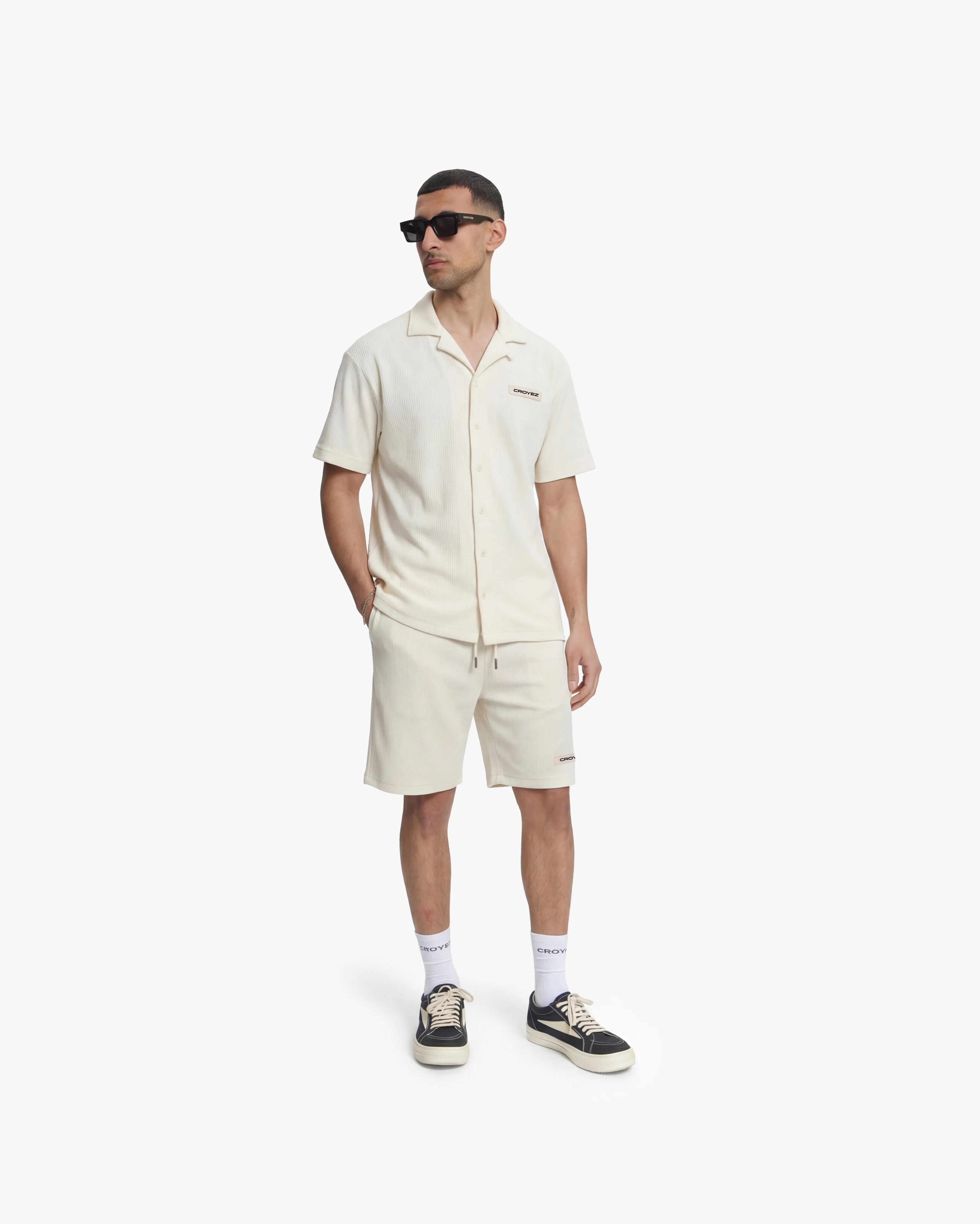 Croyez Plisse Shirt | Off-White - Image 5