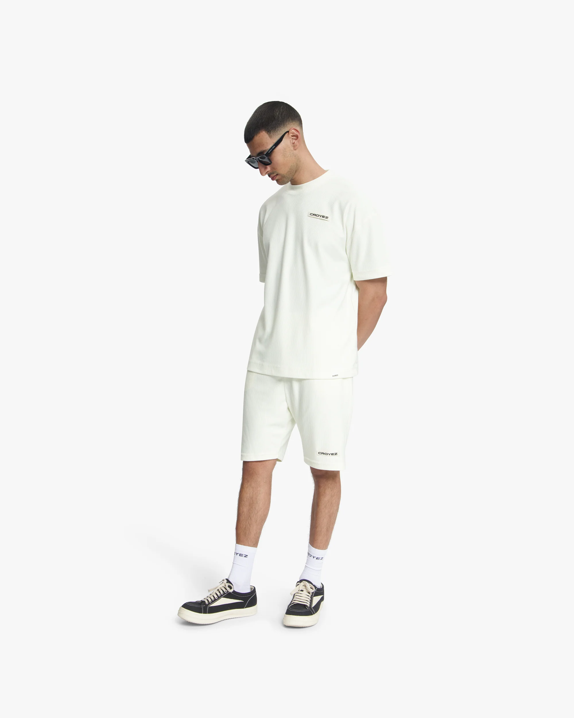 Croyez Plisse Shorts | Off-White - Image 5