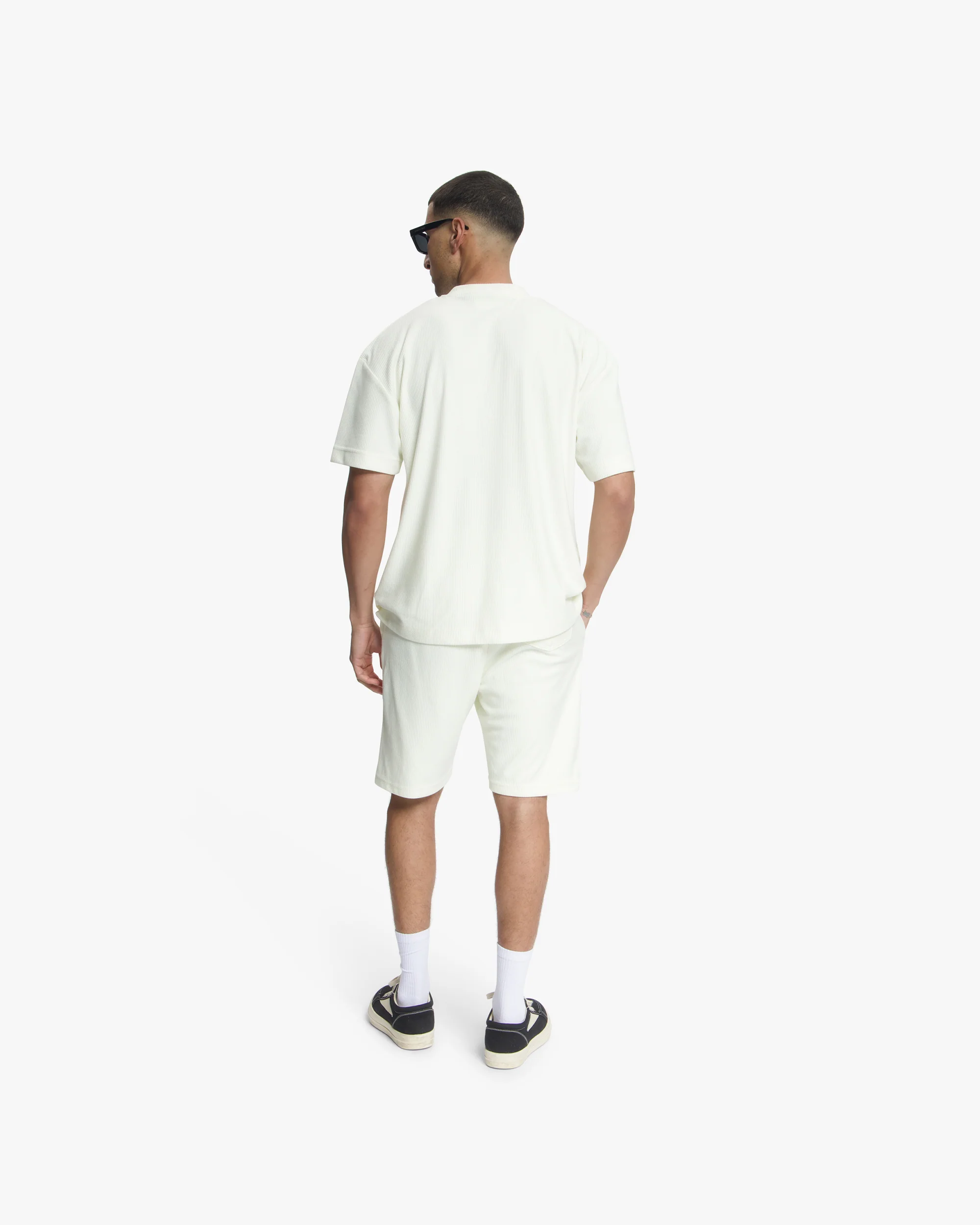 Croyez Plisse Shorts | Off-White - Image 6