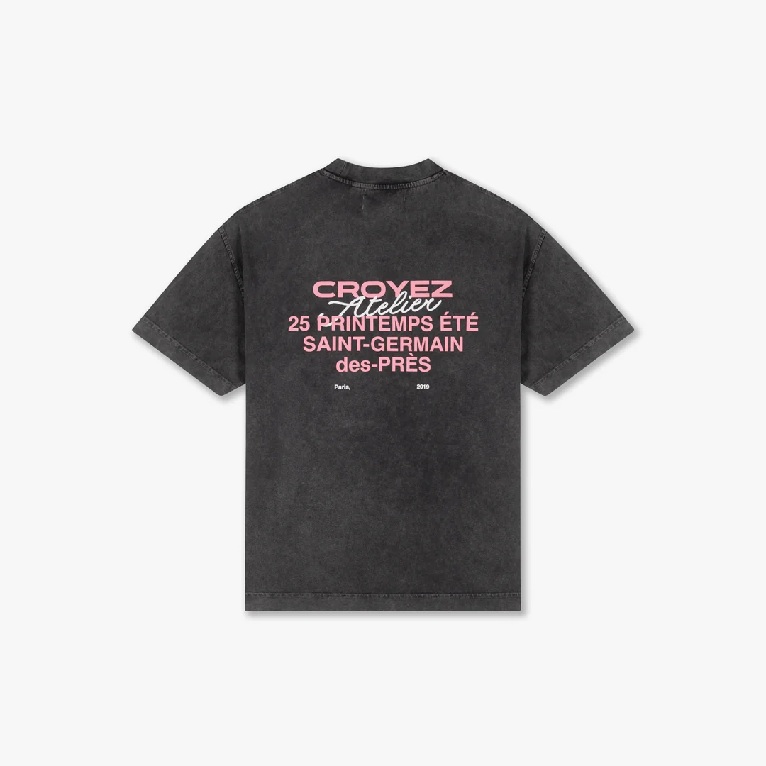 CROYEZ PRINTEMPS T-SHIRT | ACID WASH - Image 2
