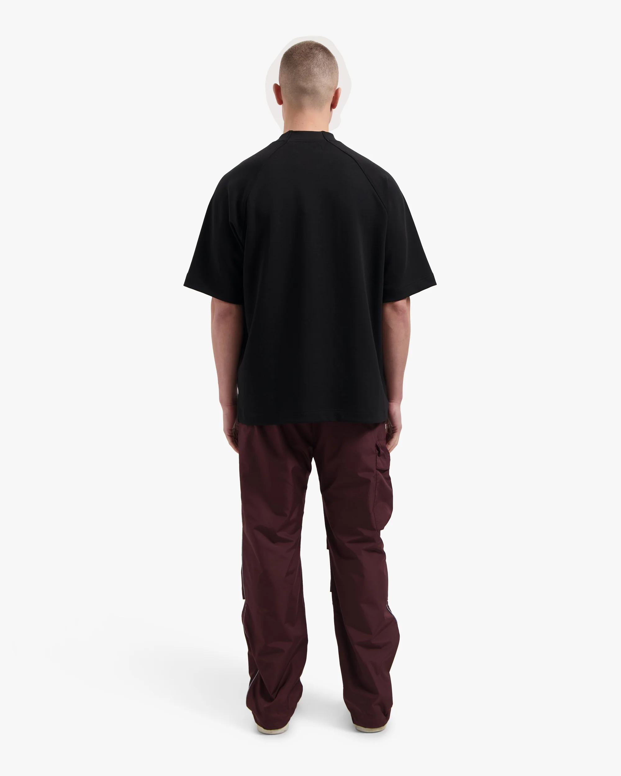 Croyez Raglan T-Shirt | Black - Image 6
