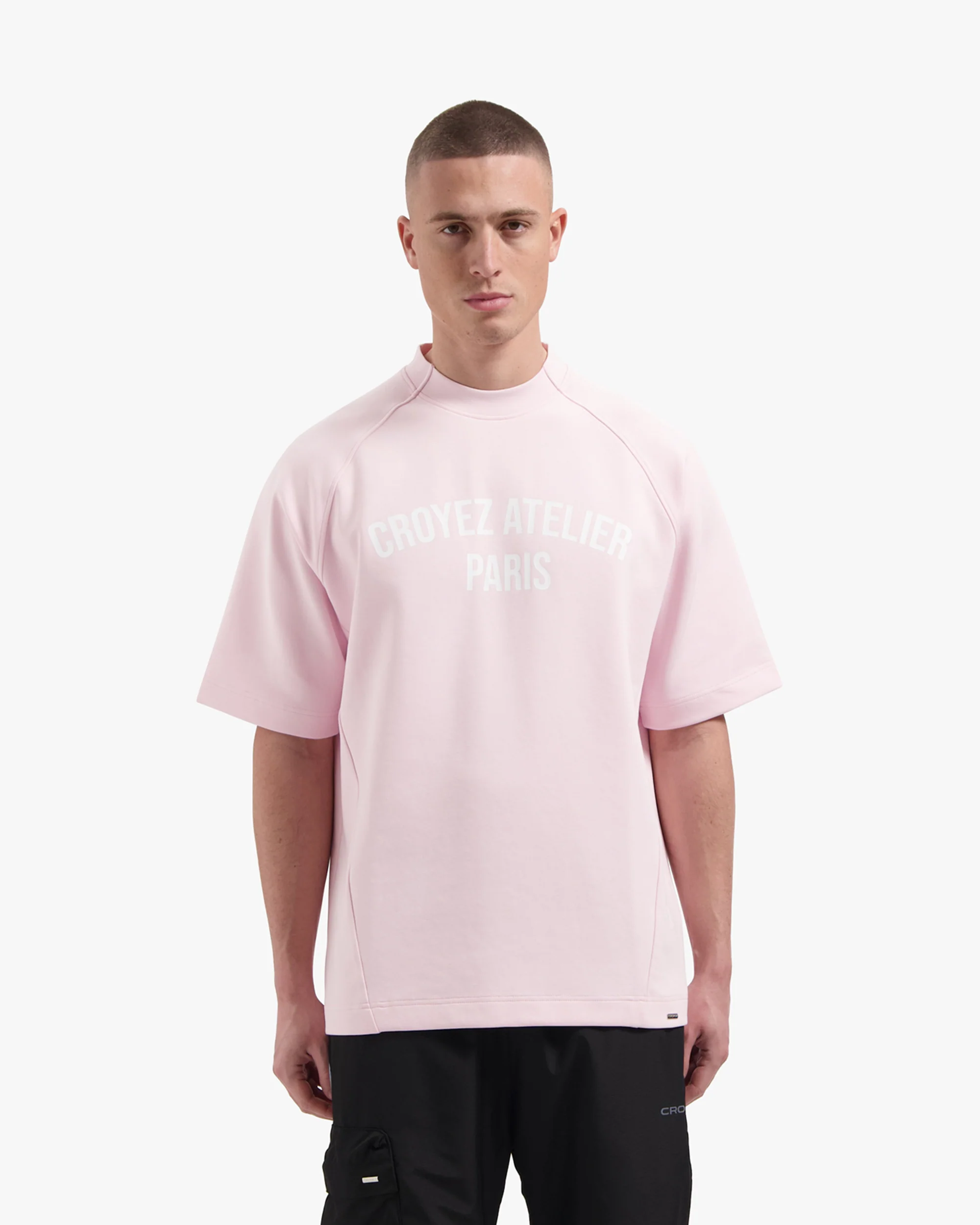 Croyez Raglan T-Shirt | Pink - Image 3