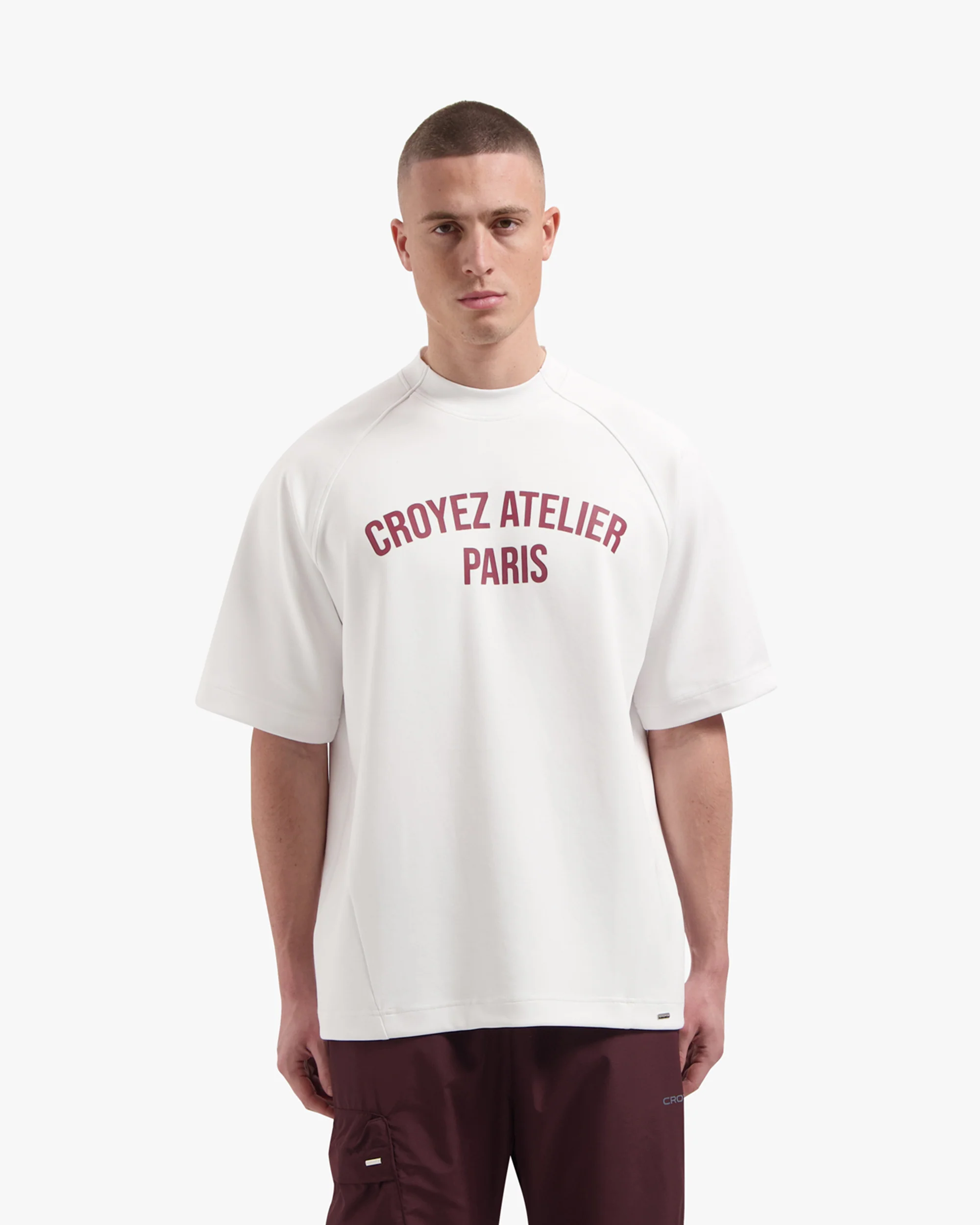 Croyez Raglan T-Shirt | White - Image 3