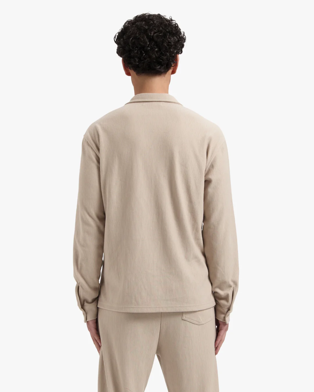 Croyez Ribbed Longsleeve Set | Sand - Image 6