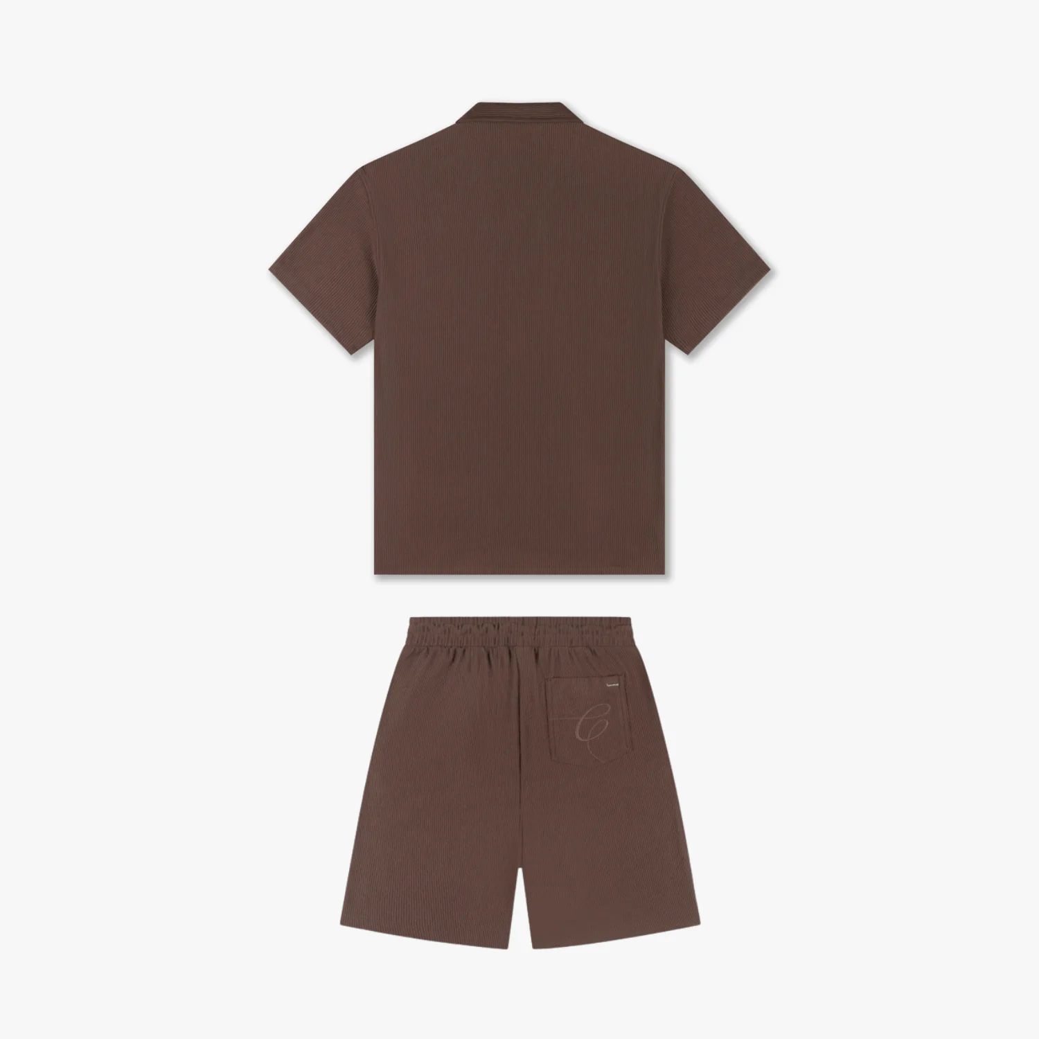 Croyez Ribbed Set | Brown - Image 2