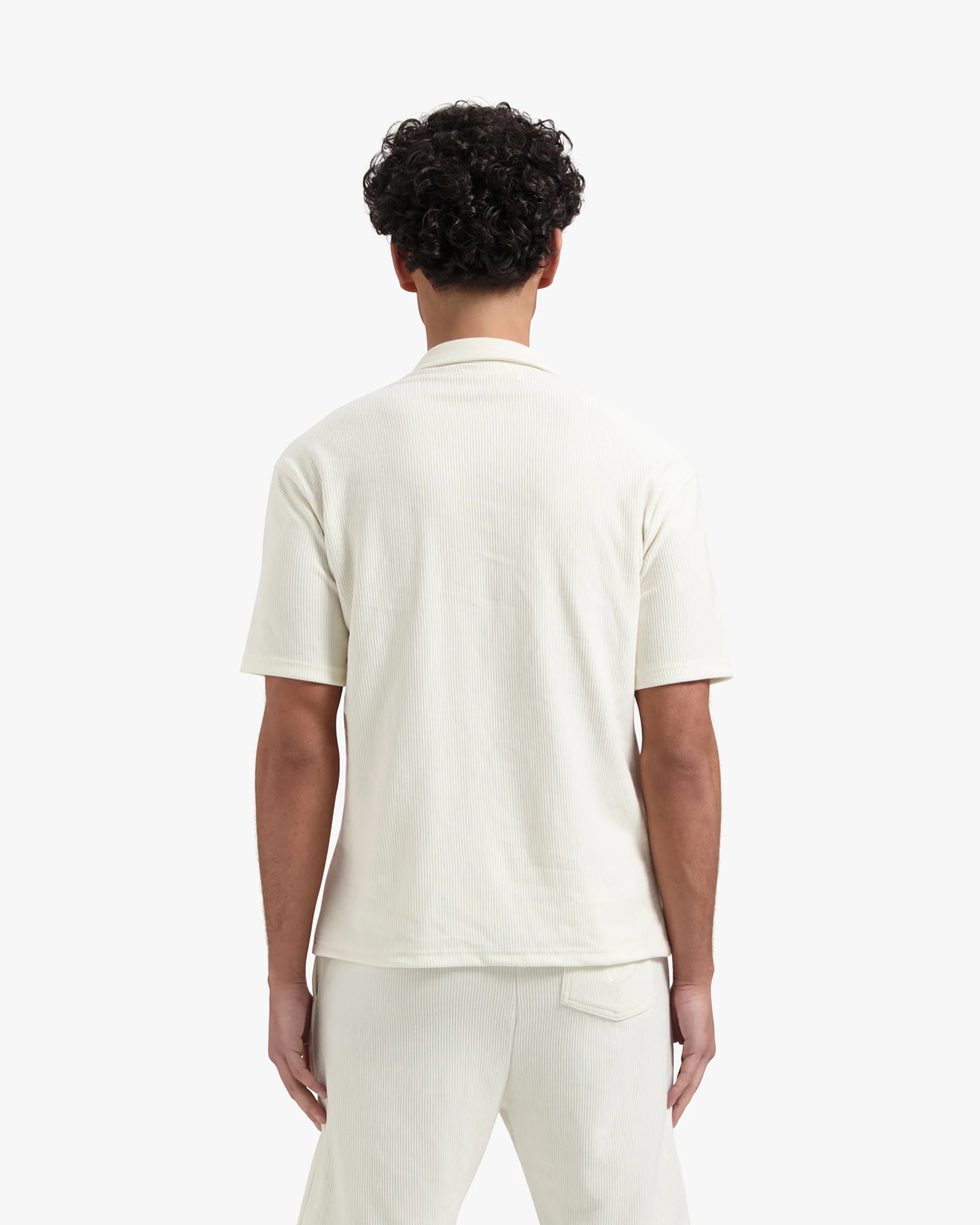 CROYEZ RIBBED SHIRT | OFF-WHITE - Image 4
