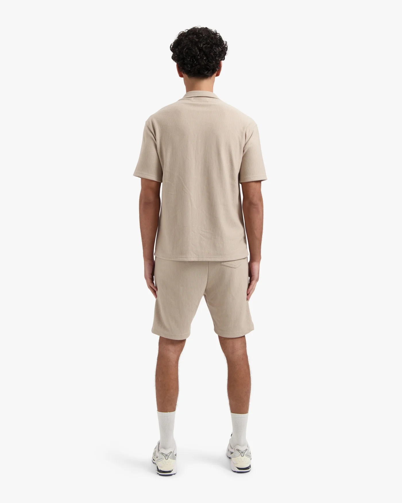 CROYEZ RIBBED SHIRT | SAND - Image 6