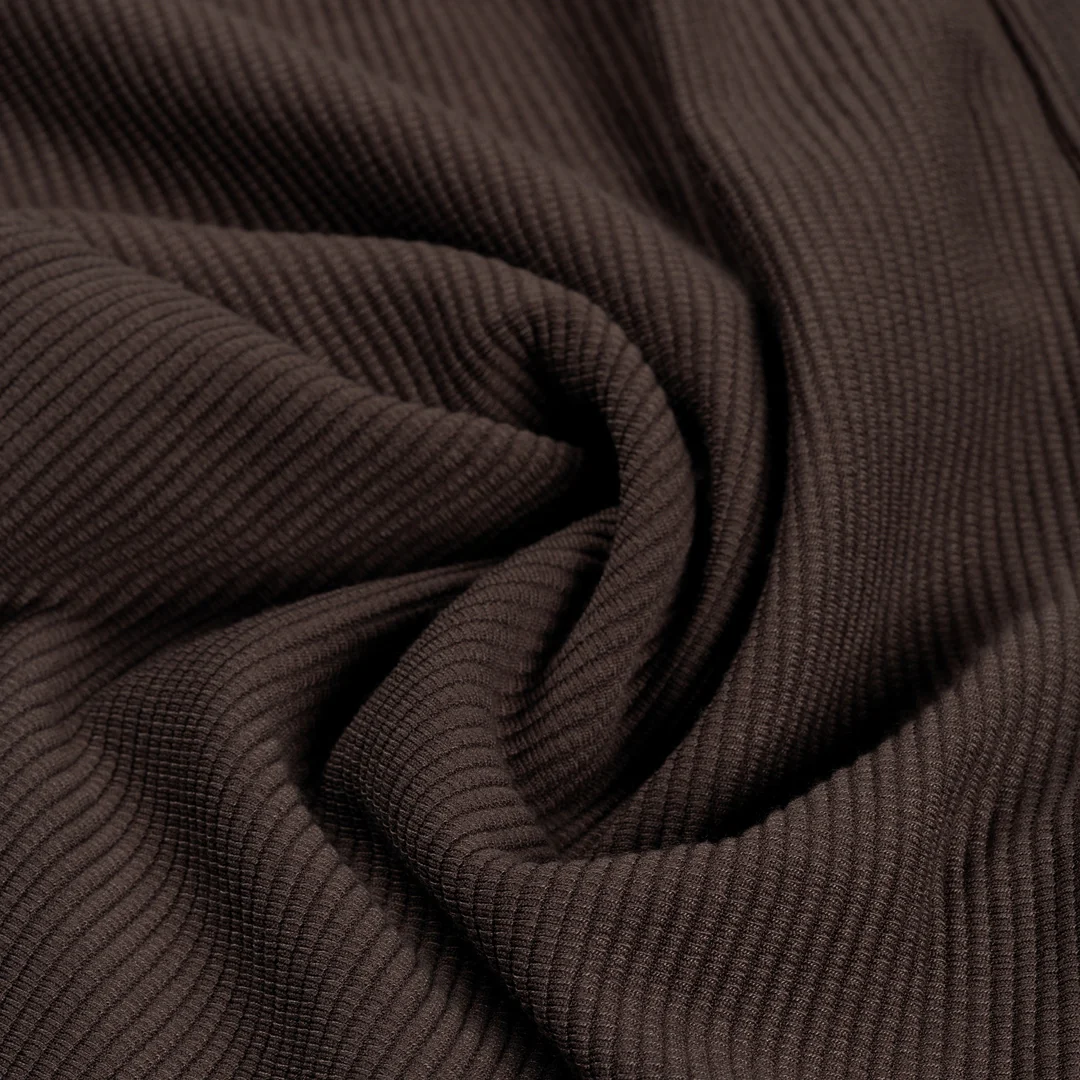 CROYEZ RIBBED SHORTS | BROWN - Image 8
