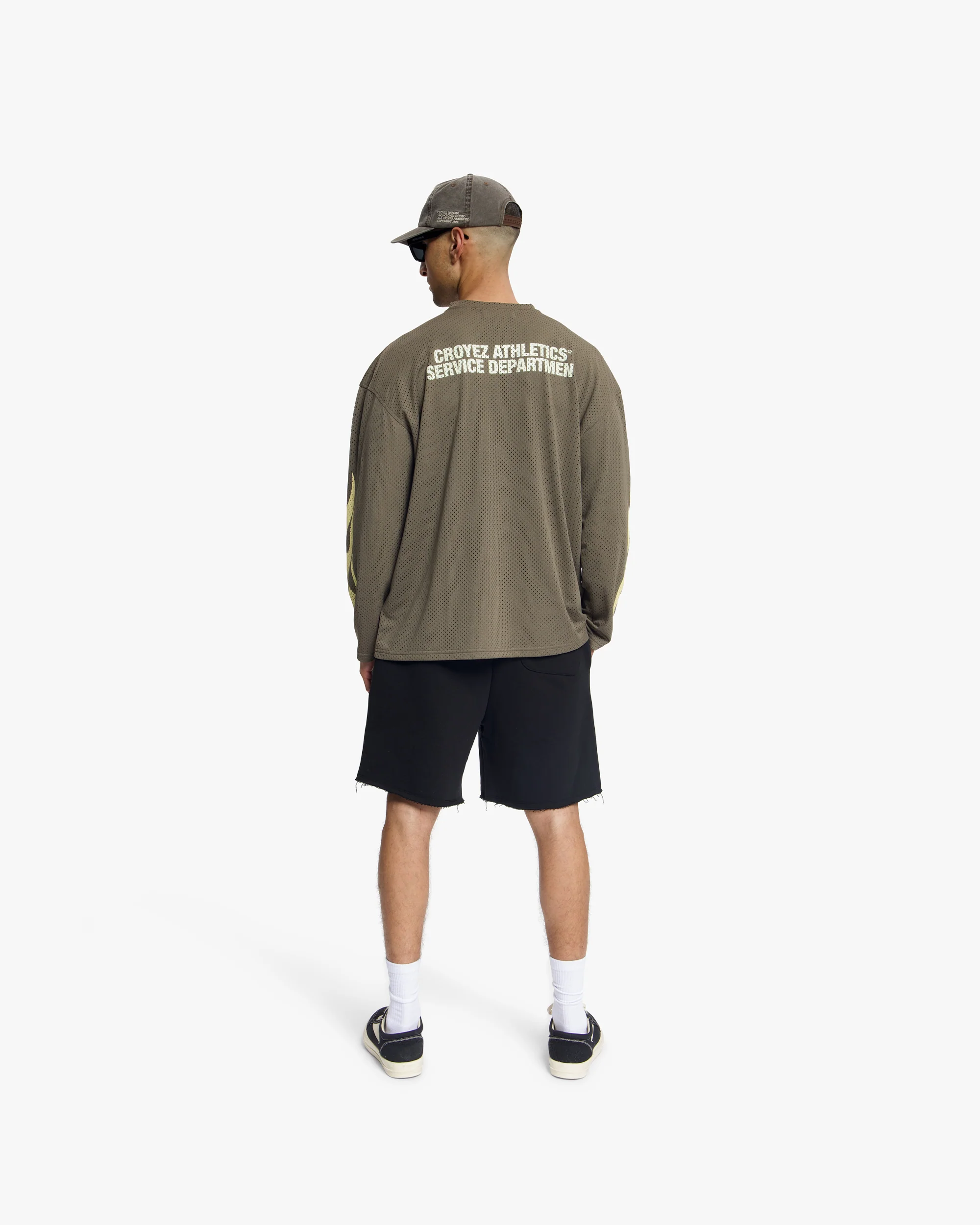 Croyez Service Dept Longsleeve | Washed Brown - Image 6