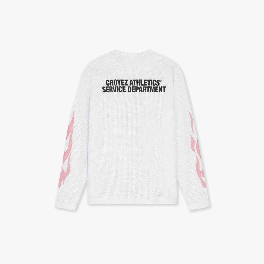 Croyez Service Dept Longsleeve | White - Image 2