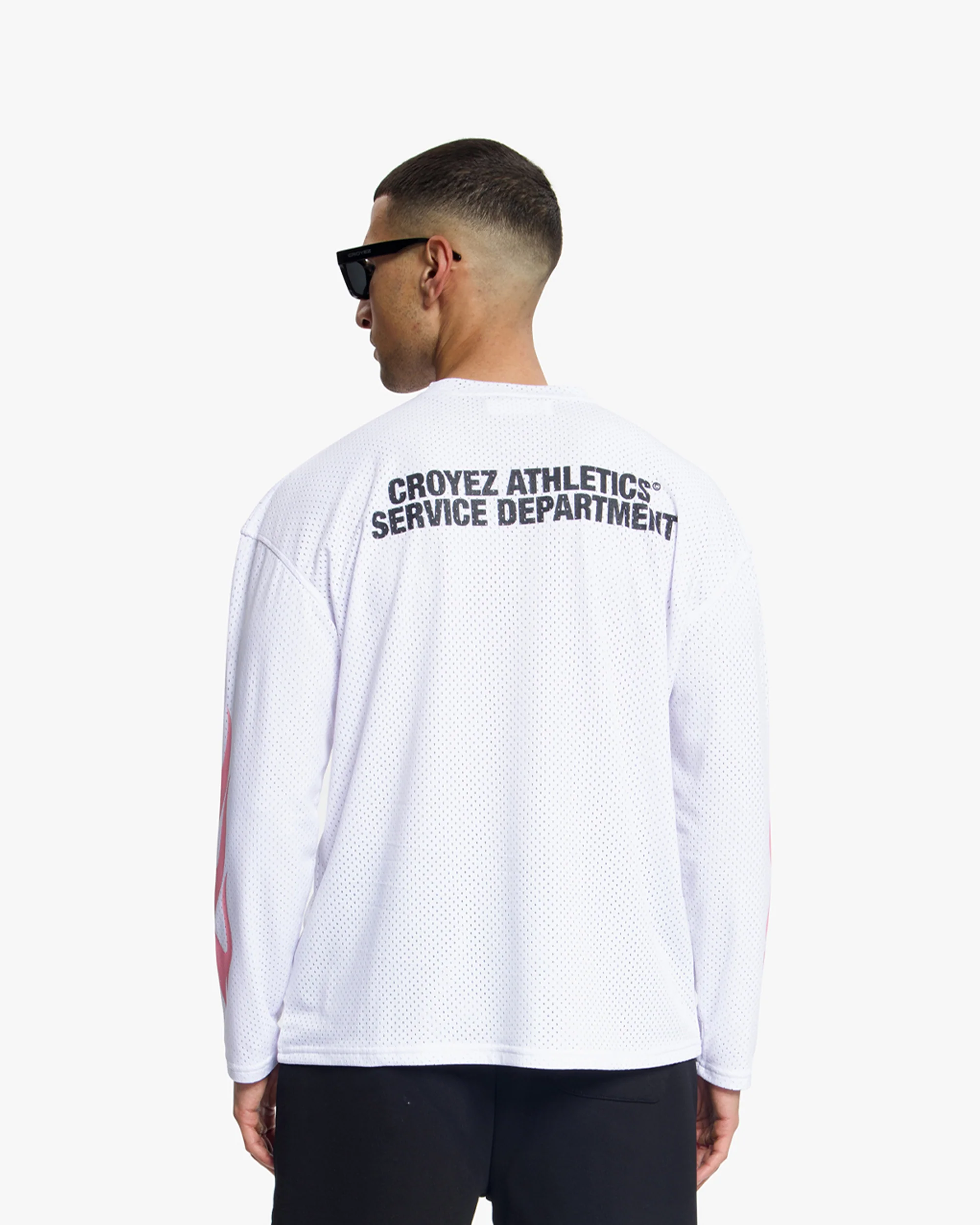 Croyez Service Dept Longsleeve | White - Image 4