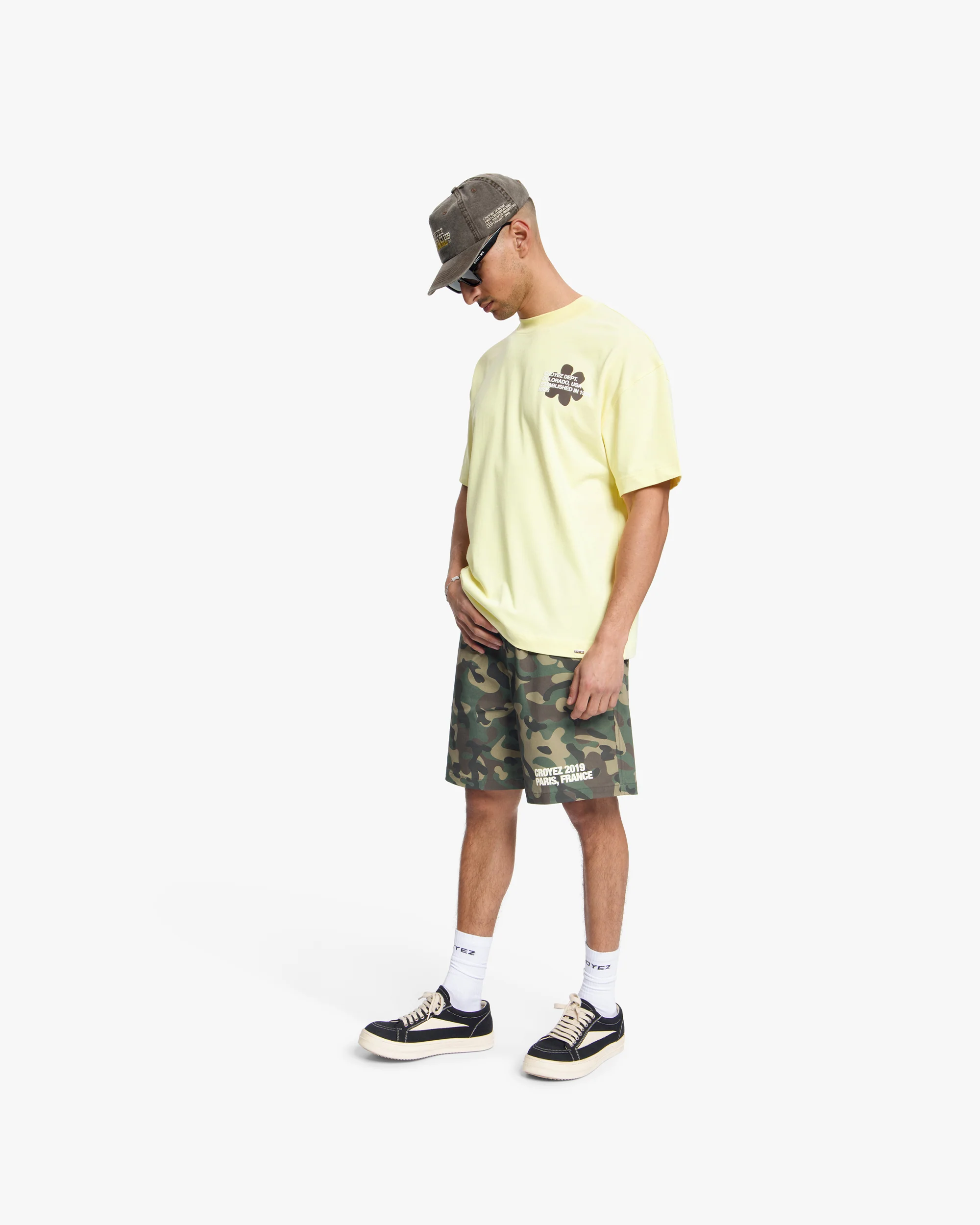 Croyez Silhouette T-Shirt | Butter Yellow - Image 5