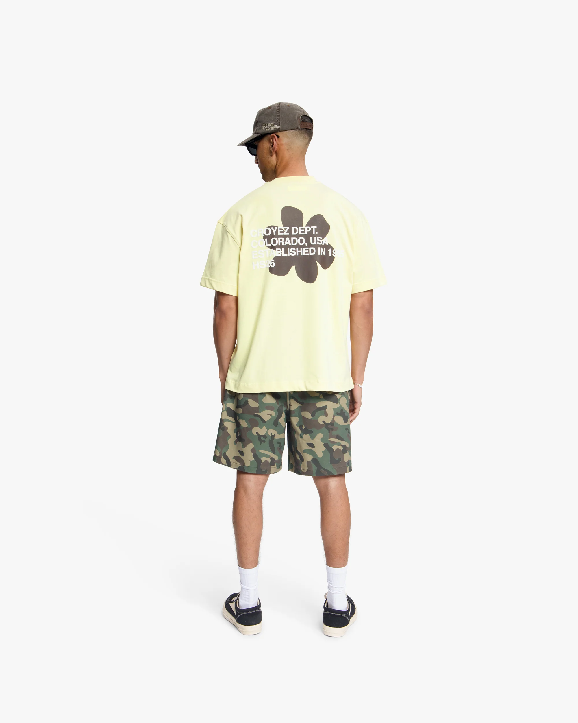 Croyez Silhouette T-Shirt | Butter Yellow - Image 6