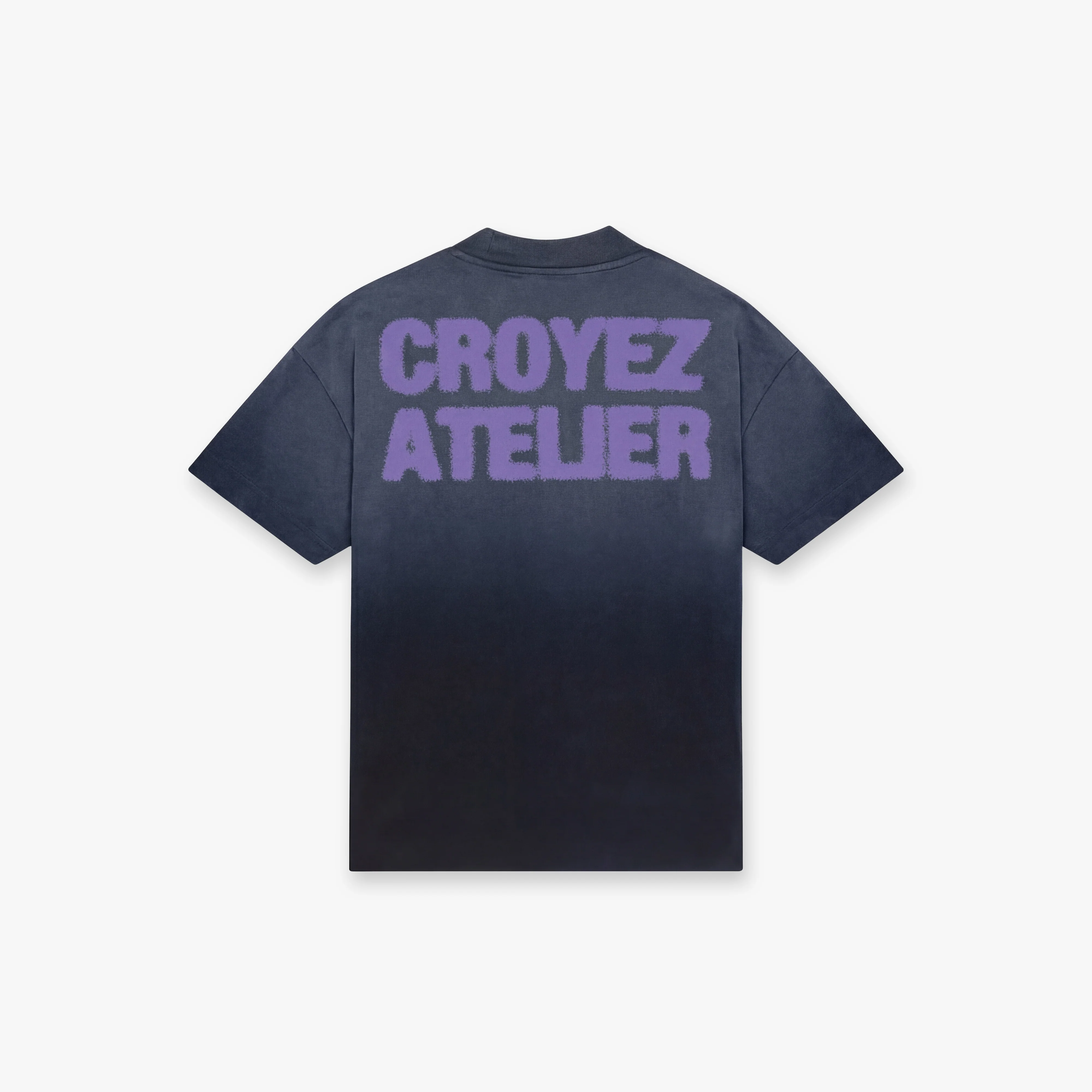 Croyez Sprayed Atelier T-Shirt | Black - Image 2