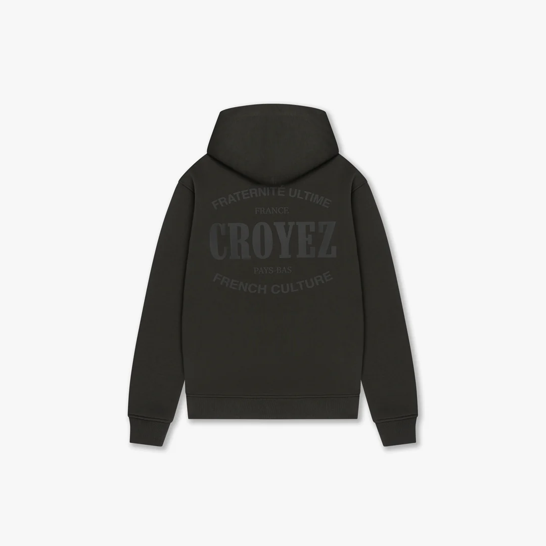 CROYEZ STAMP HOODIE | DARK GREEN - Image 2