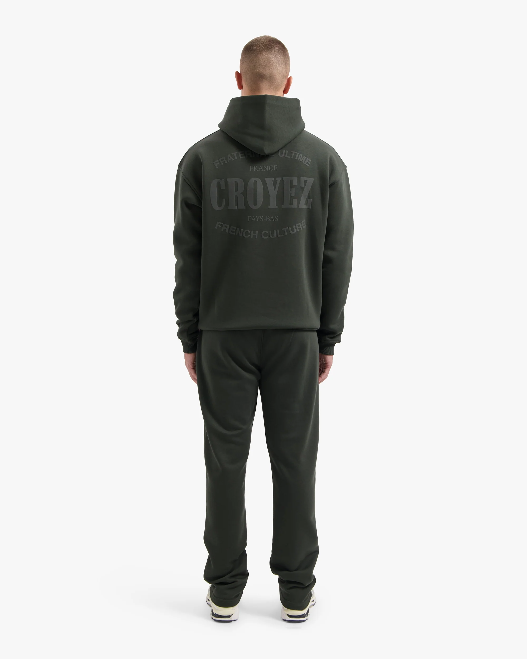 CROYEZ STAMP HOODIE | DARK GREEN - Image 6