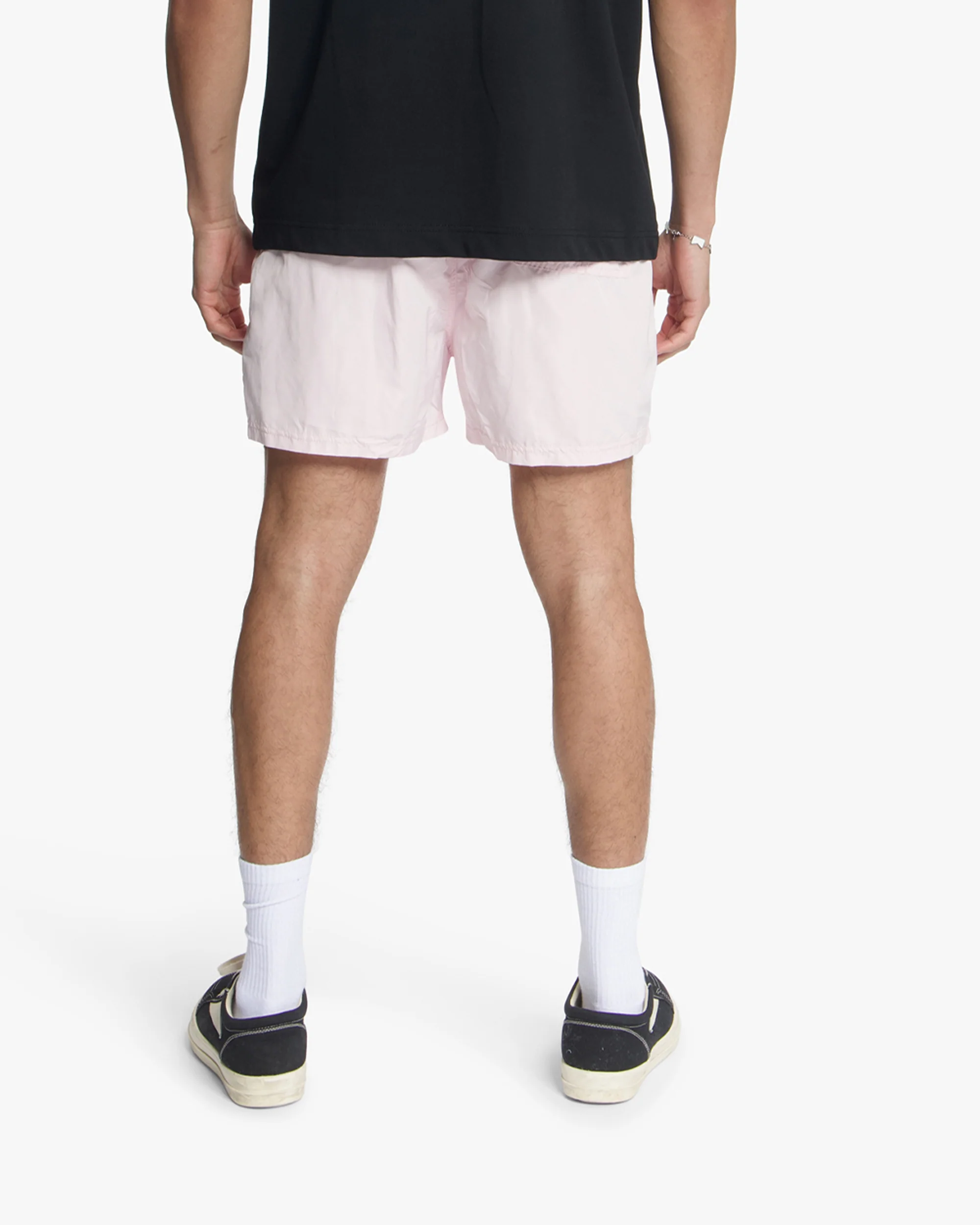 Croyez Stamp Swim Shorts | Pink - Image 4