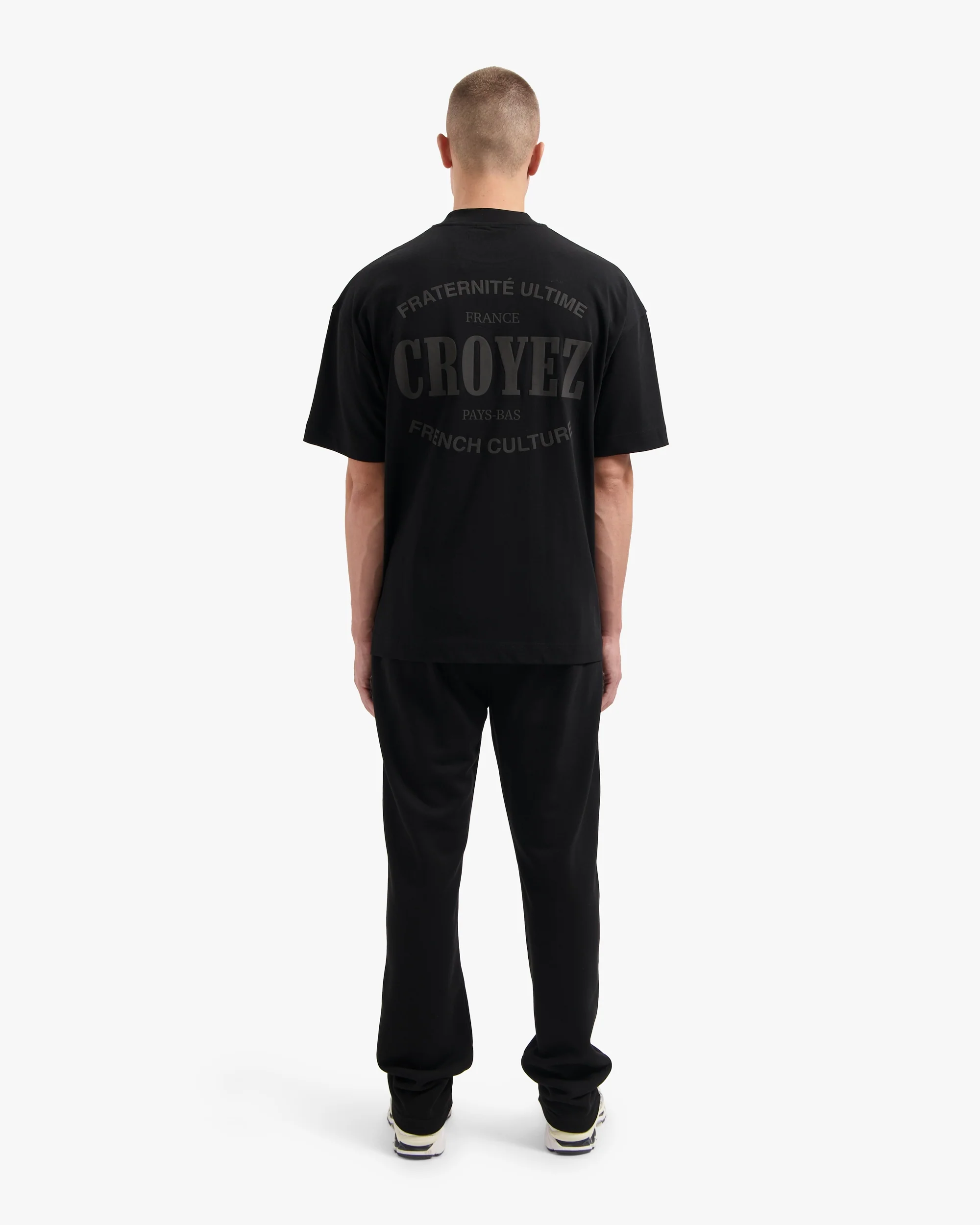 CROYEZ STAMP T-SHIRT | BLACK - Image 6