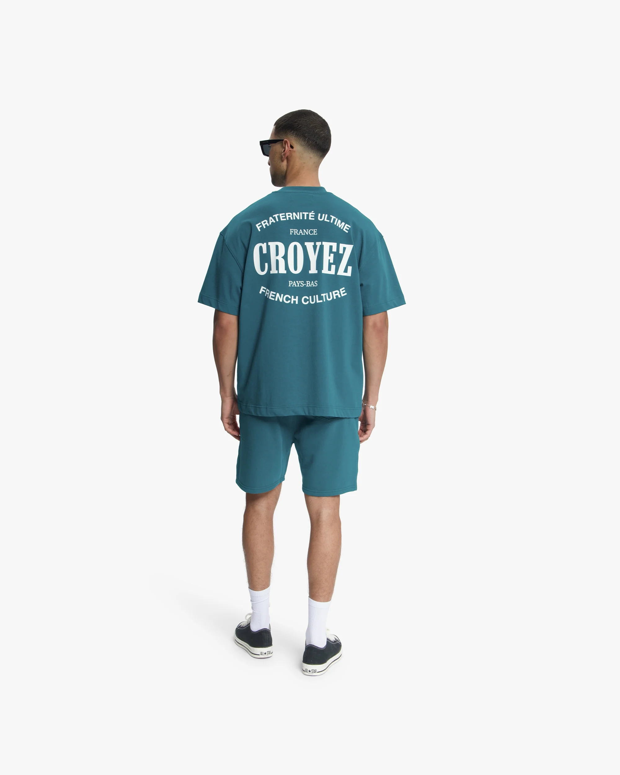 Croyez Stamp T-Shirt | Dark Teal - Image 6