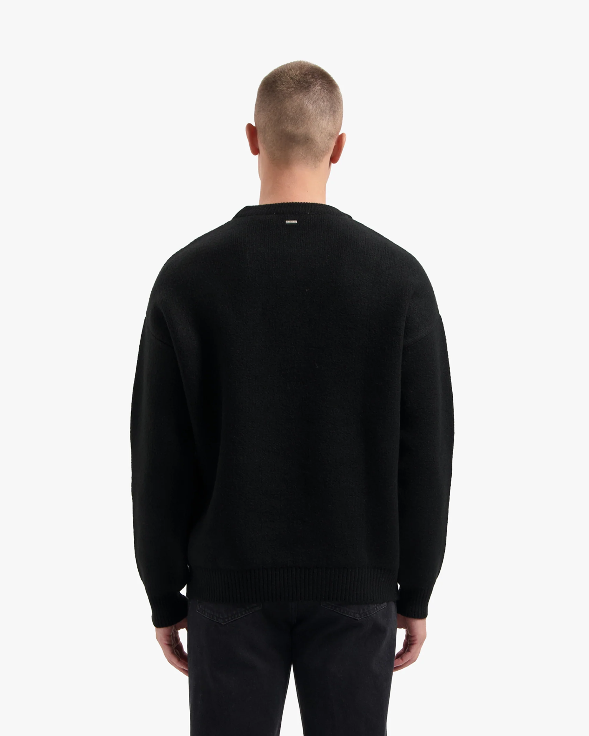 CROYEZ TOUJOURS KNIT SWEATER | BLACK - Image 4