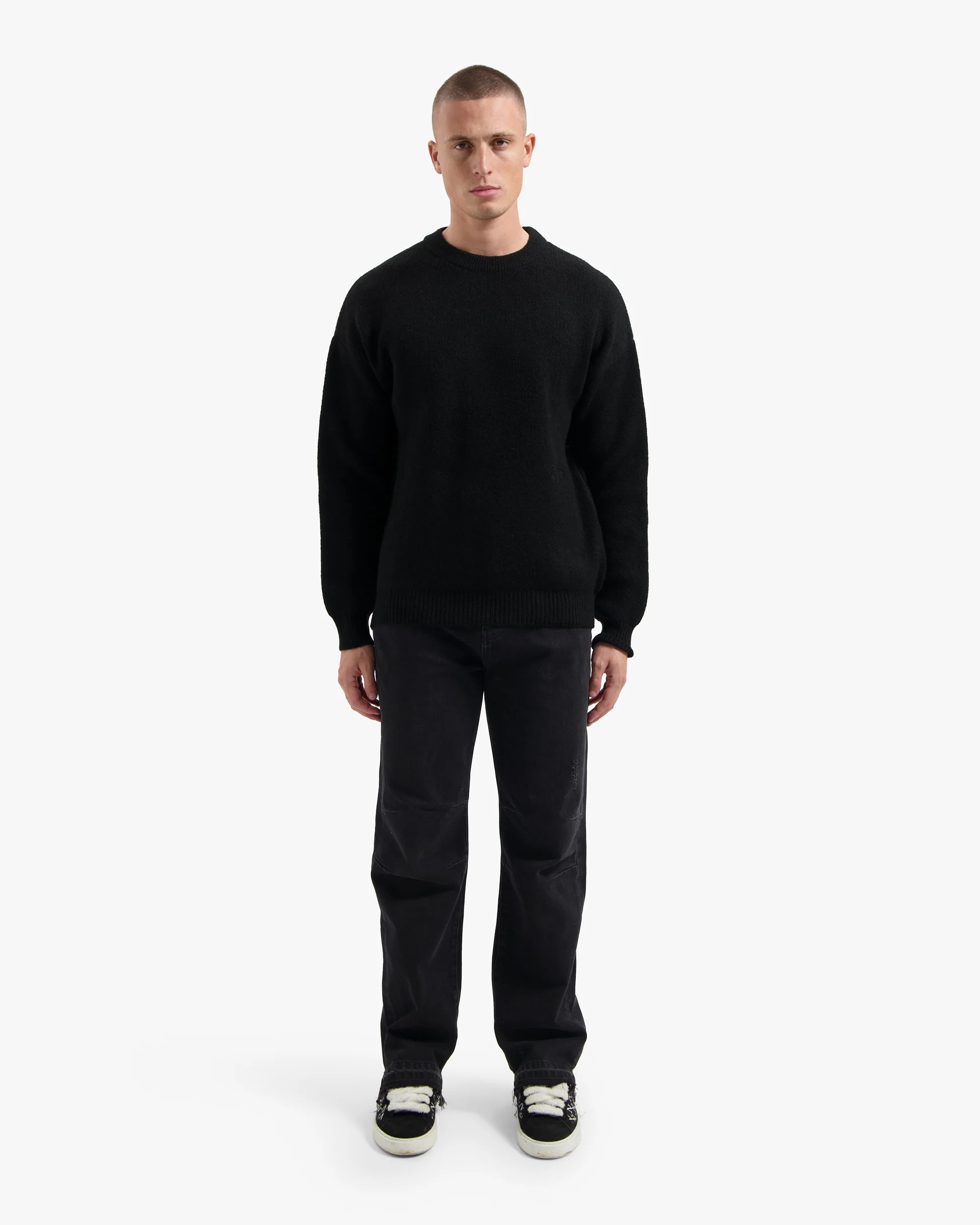 CROYEZ TOUJOURS KNIT SWEATER | BLACK - Image 5