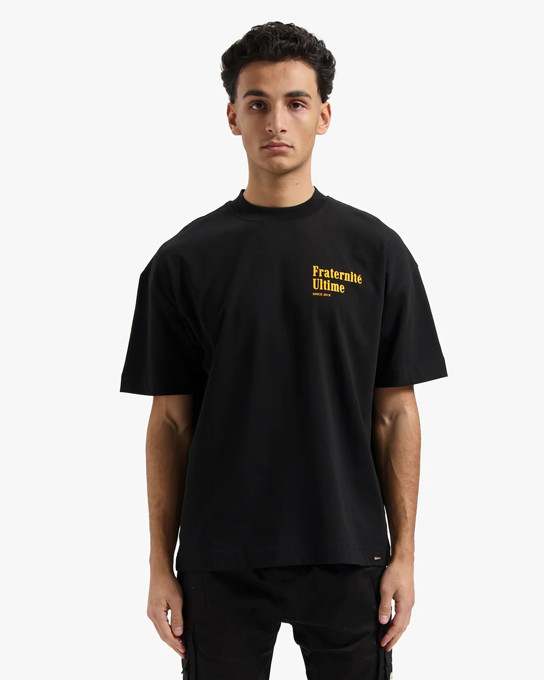 CROYEZ VINTAGE EAGLE T-SHIRT | BLACK/YELLOW - Image 4