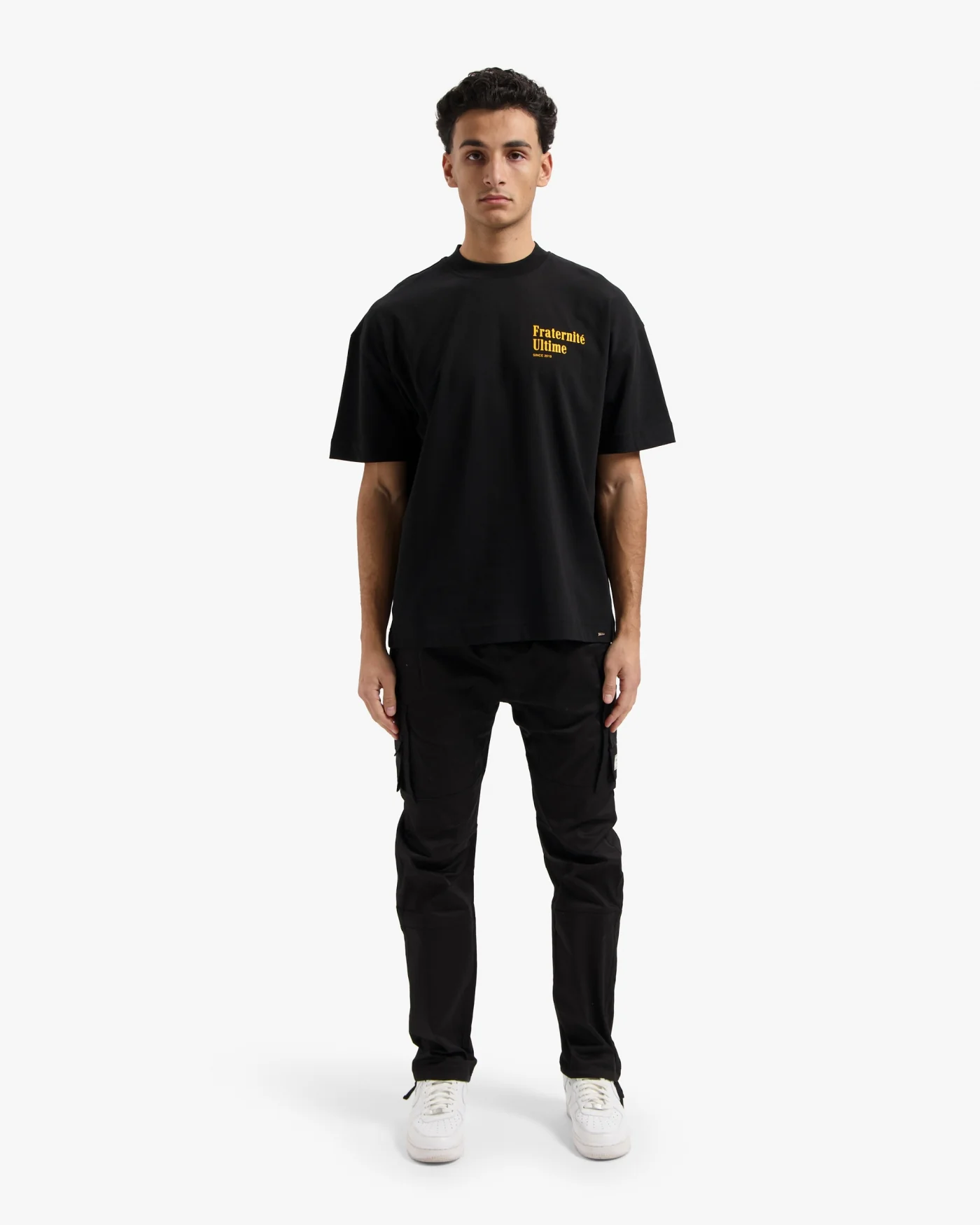 CROYEZ VINTAGE EAGLE T-SHIRT | BLACK/YELLOW - Image 7