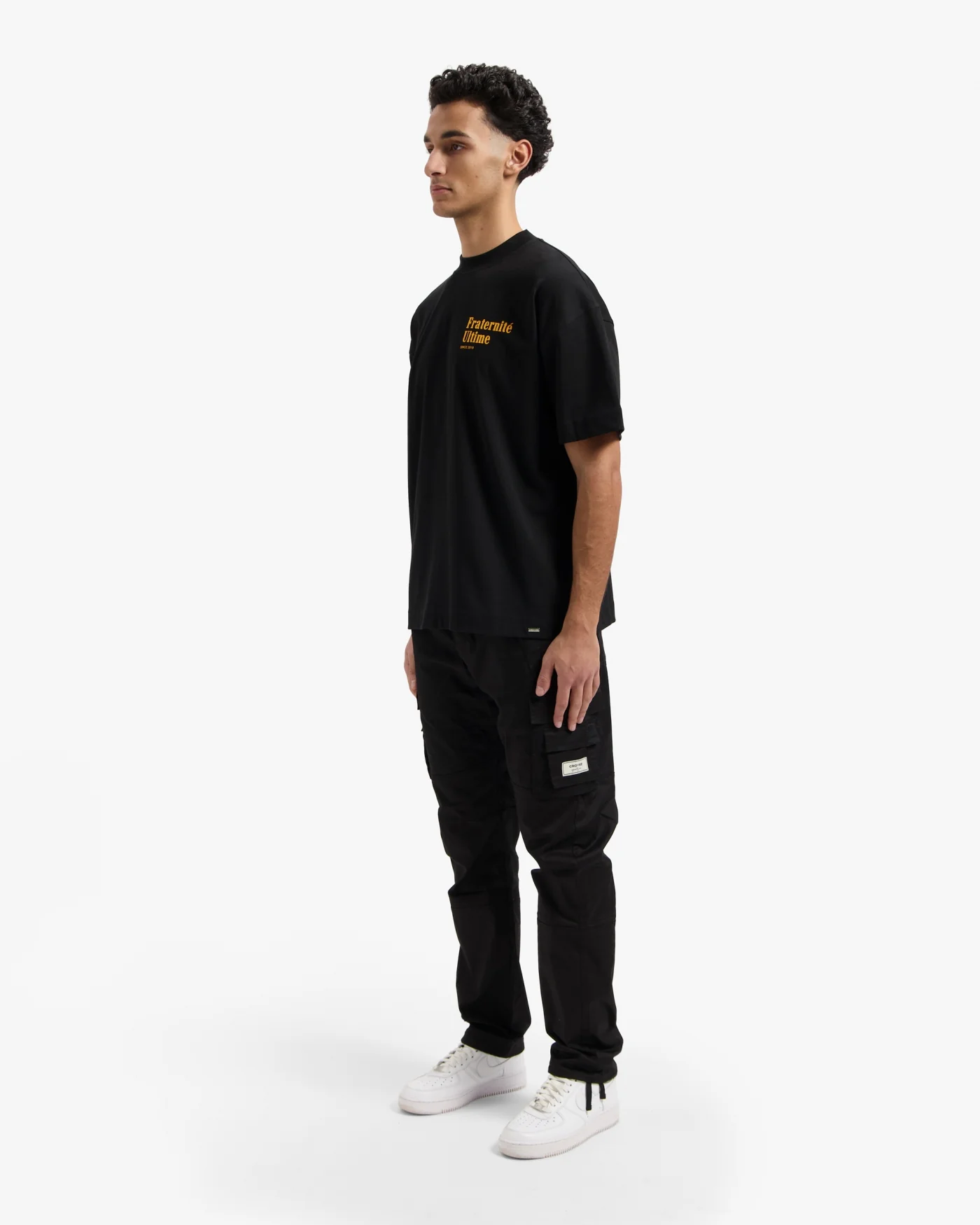 CROYEZ VINTAGE EAGLE T-SHIRT | BLACK/YELLOW - Image 9