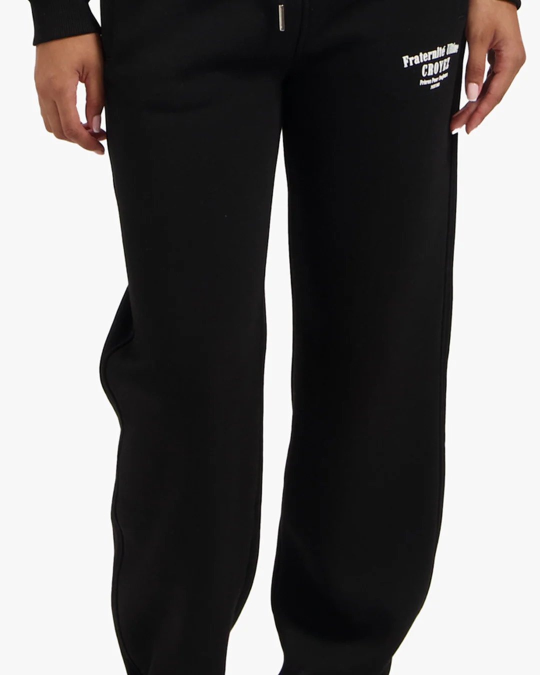 CROYEZ WOMEN FRATERNITÉ SWEATPANTS | BLACK - Image 4
