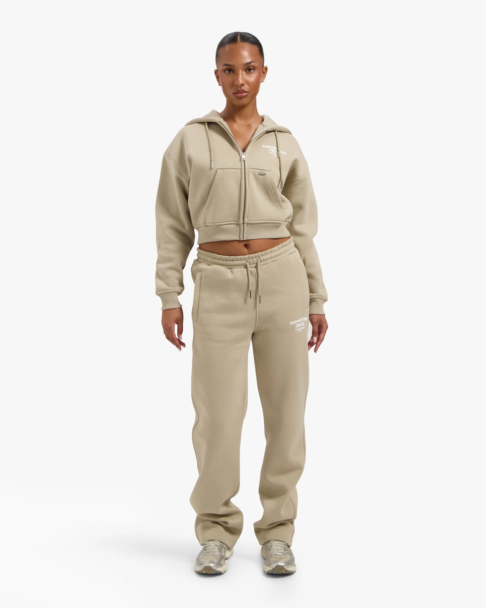 CROYEZ WOMEN FRATERNITÉ SWEATPANTS | SAND - Image 3