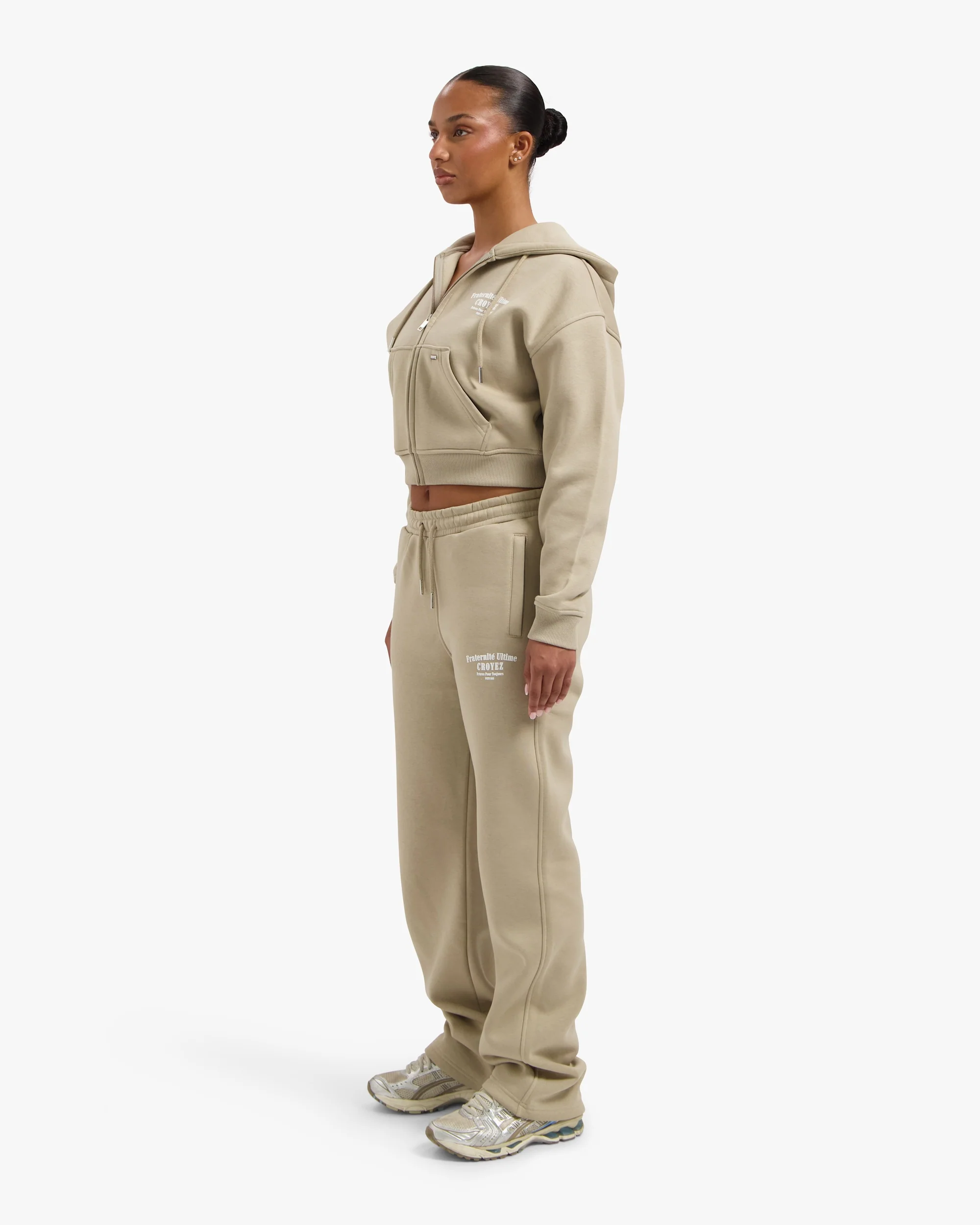 CROYEZ WOMEN FRATERNITÉ SWEATPANTS | SAND - Image 7
