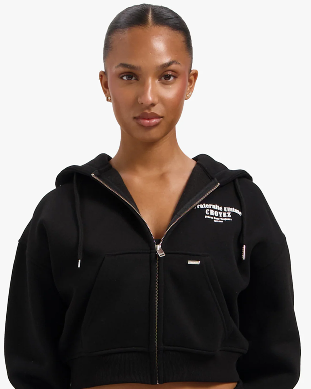 Croyez Women Fraternité Tracksuit | Black - Image 4